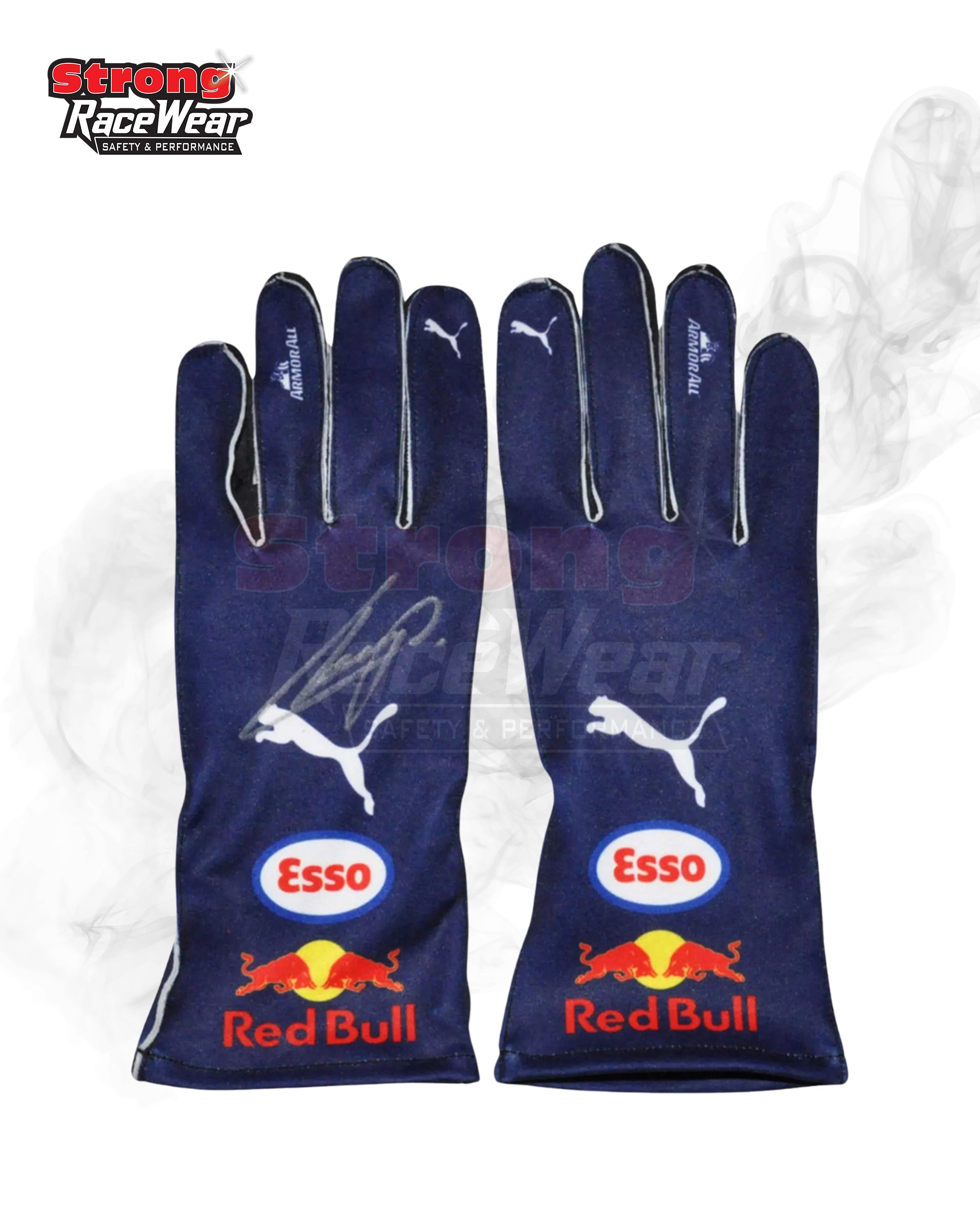 2022 Sergio Perez Signed F1 Gloves