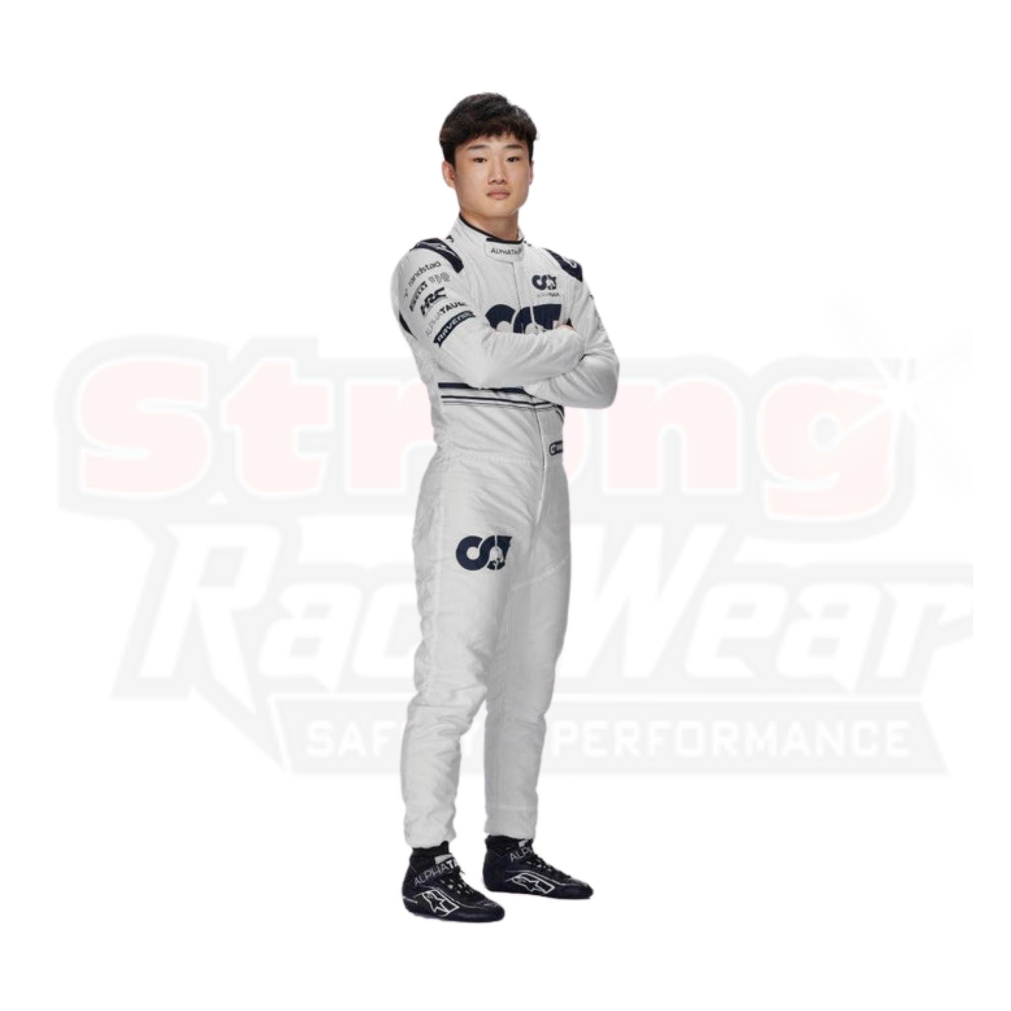 2022 Yuki Tsunoda Replica Race Suit F1 Team Alphatauri