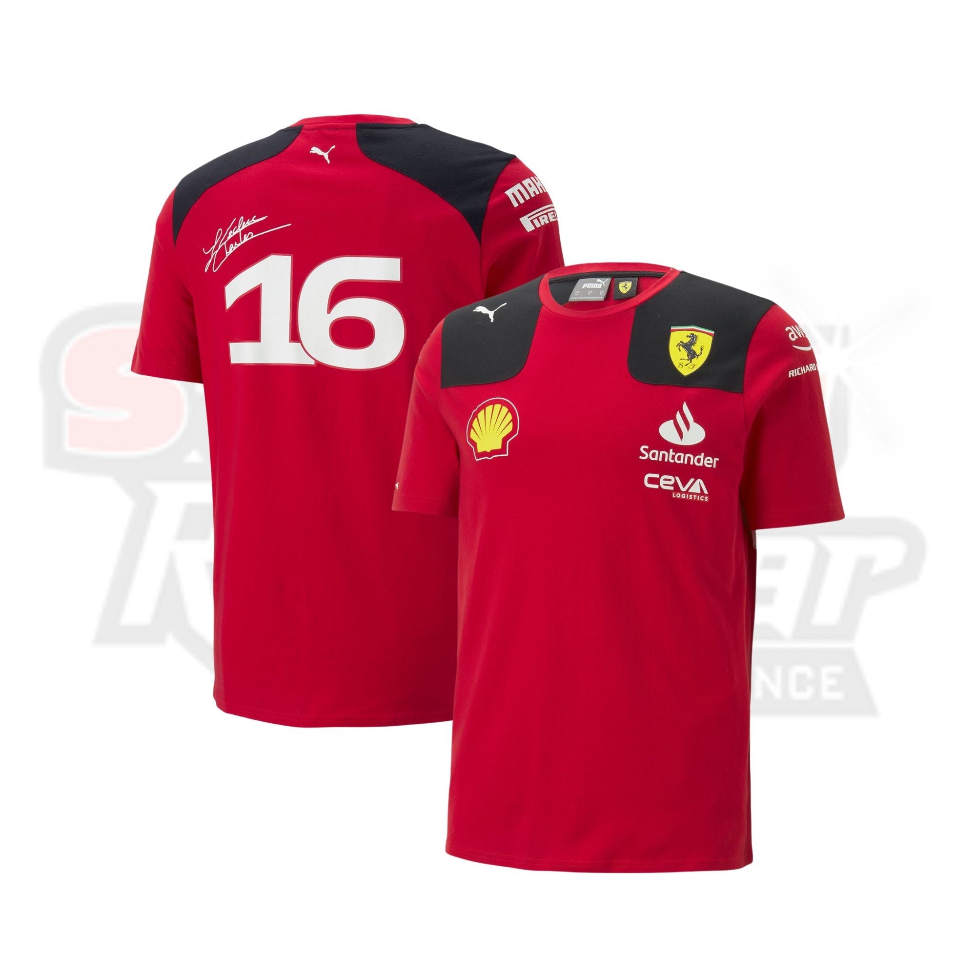 2023 Charles Leclerc Driver T-shirt - Scuderia Ferrari F1