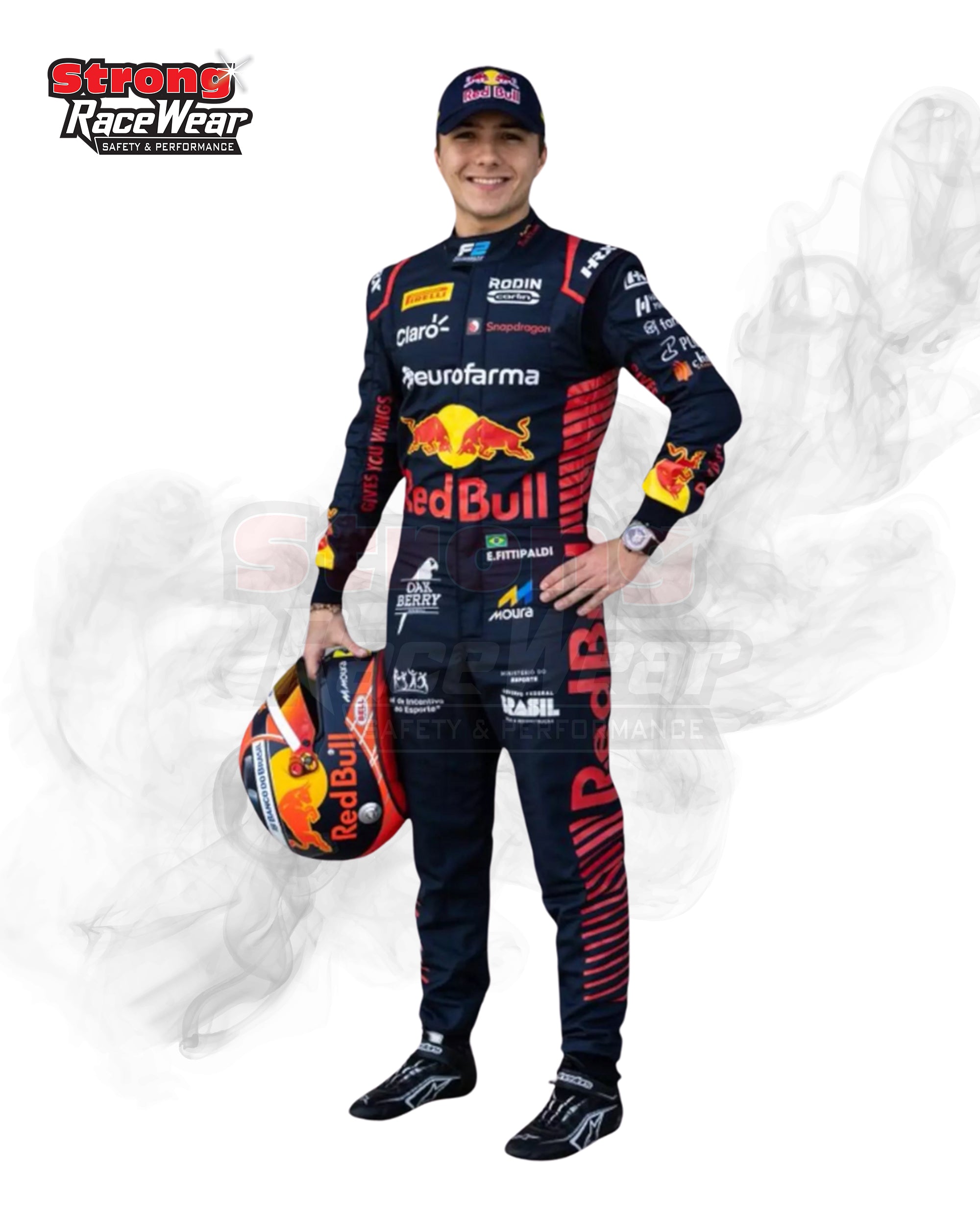 2023 Enzo Fittipaldi Red Bull Suit
