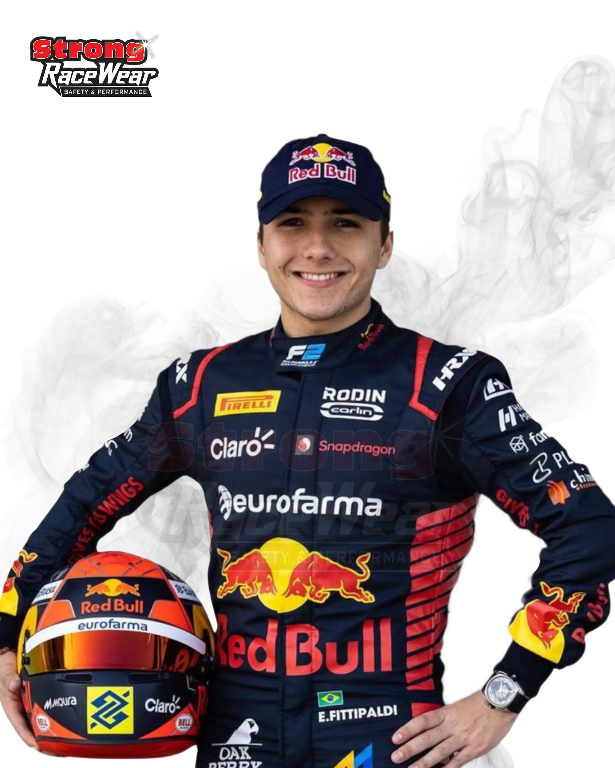 2023 Enzo Fittipaldi Red Bull Suit