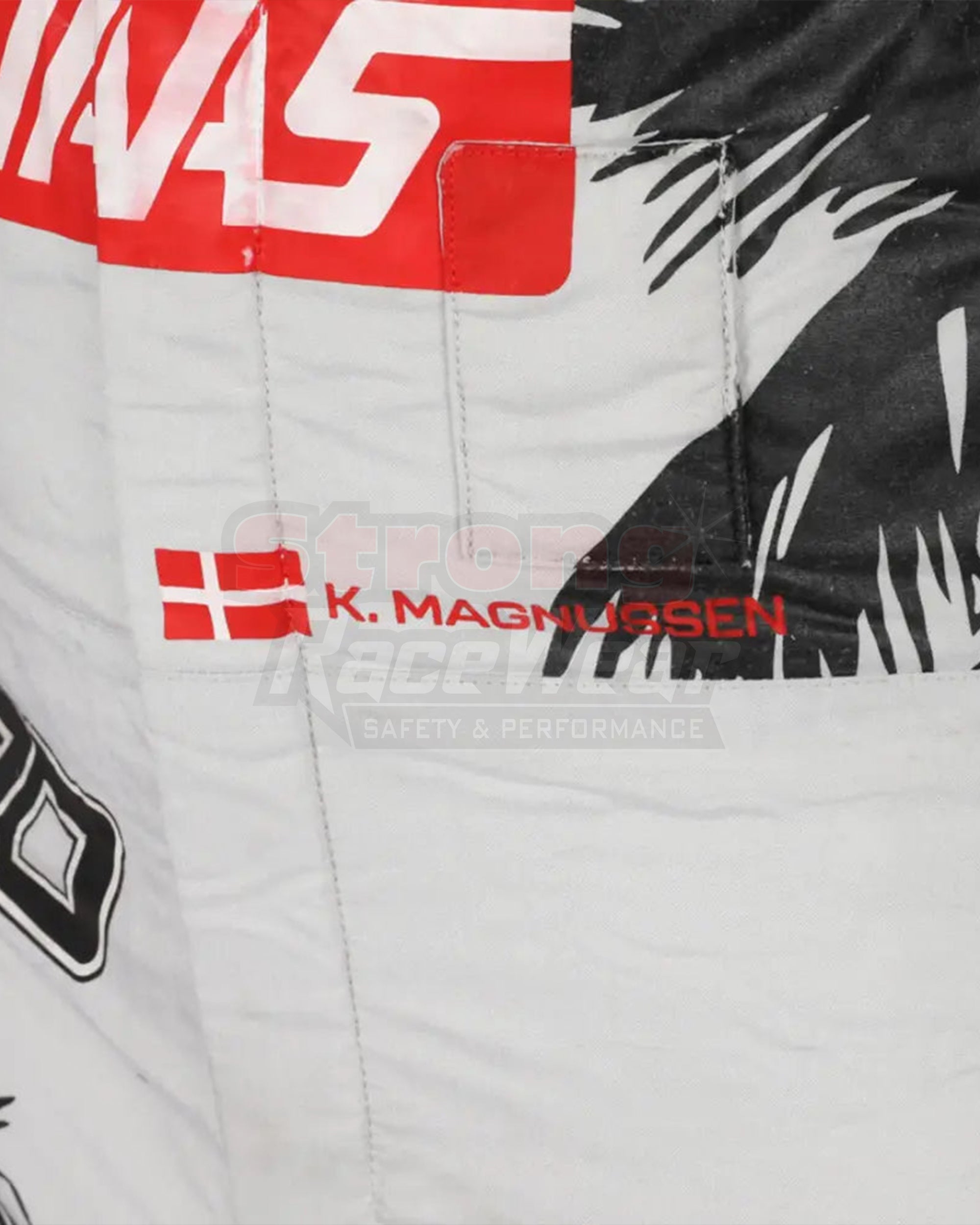 2023 Kevin Magnussen Haas F1 Team Race Suit Miami GP