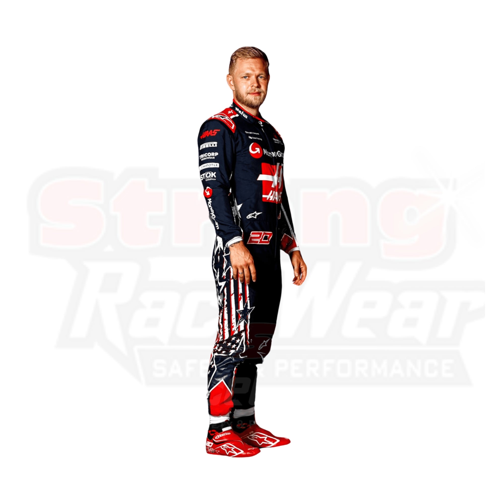 2023 Kevin Magnussen Special Austin Race Suit - US Grand Prix