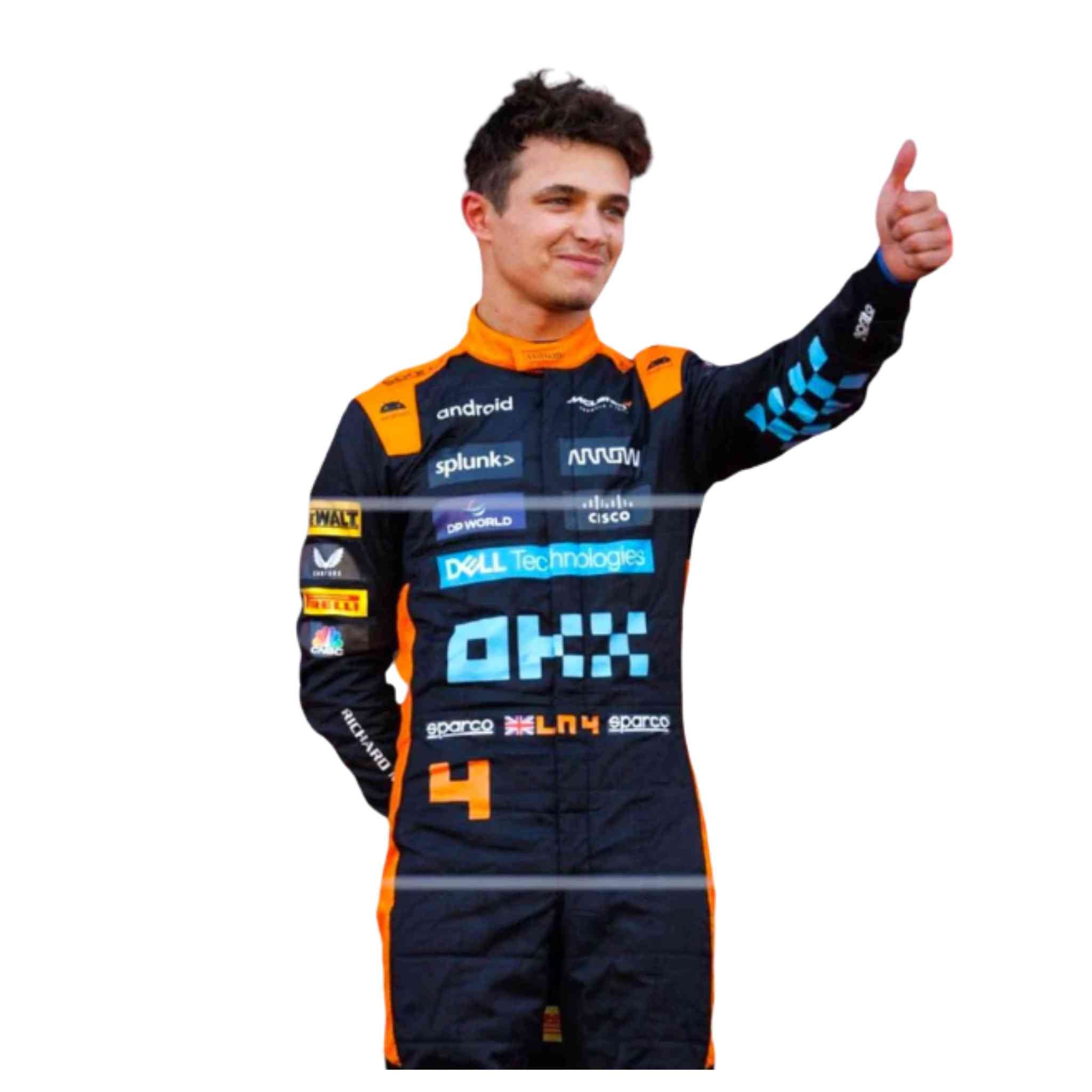 2023 Lando Norris McLaren F1 Team Replica Racing Suit