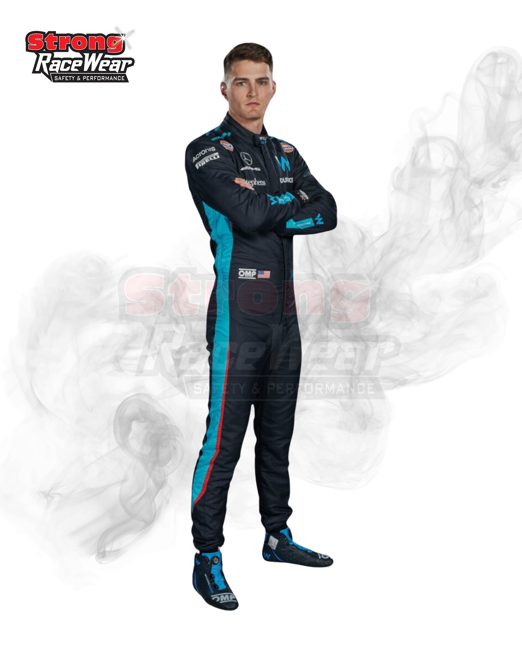 2023 Logan Sargeant Race Suit F1 Williams Racing