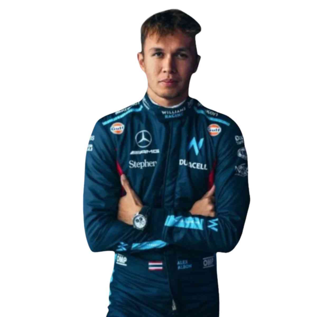 2023 New Alex Albon Racing Suit F1 Williams Racing