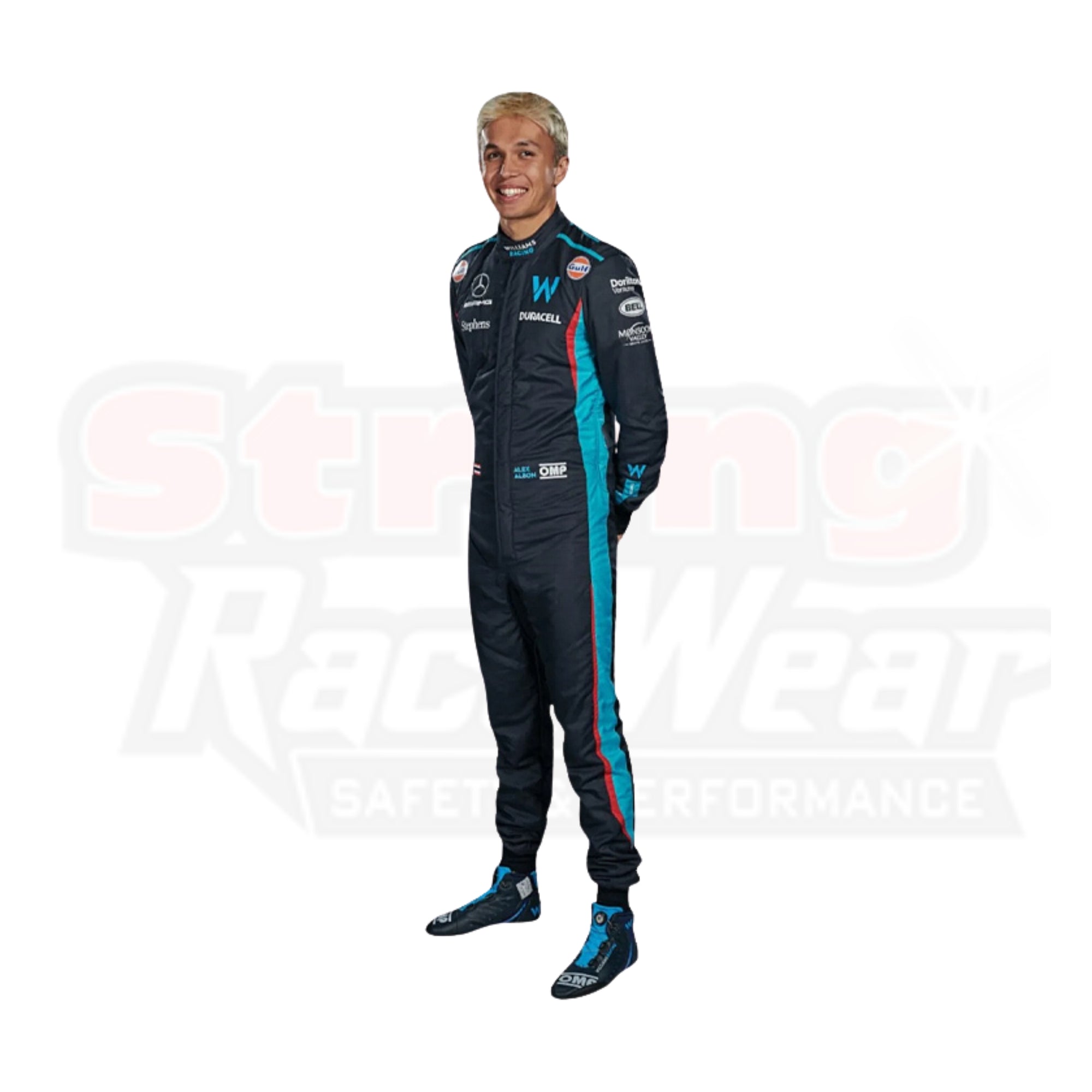 2023 New Alex Albon Replica Racing Suit F1 Williams Racing