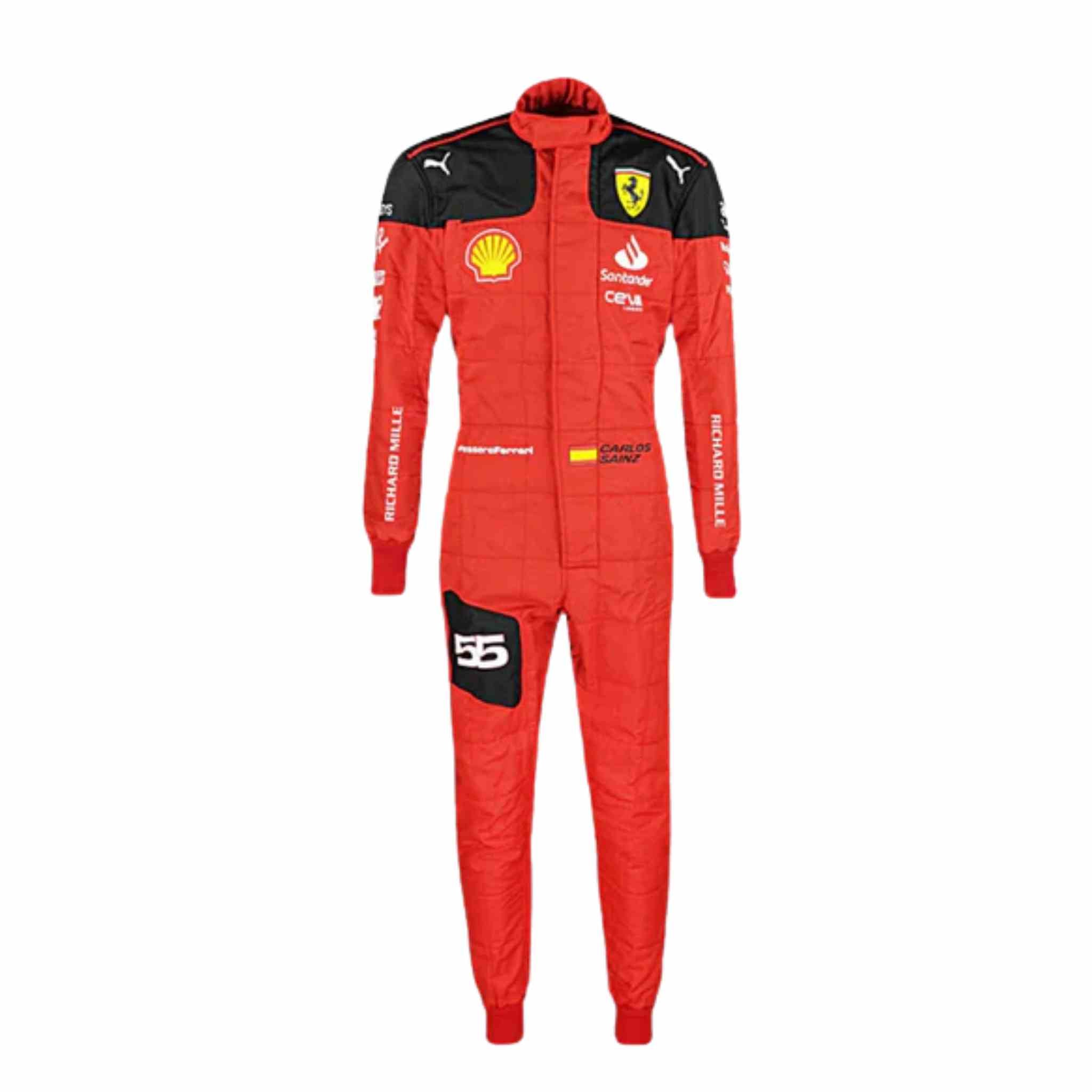 2023 Carlos Sainz Race Scuderia Ferrari F1 Suit