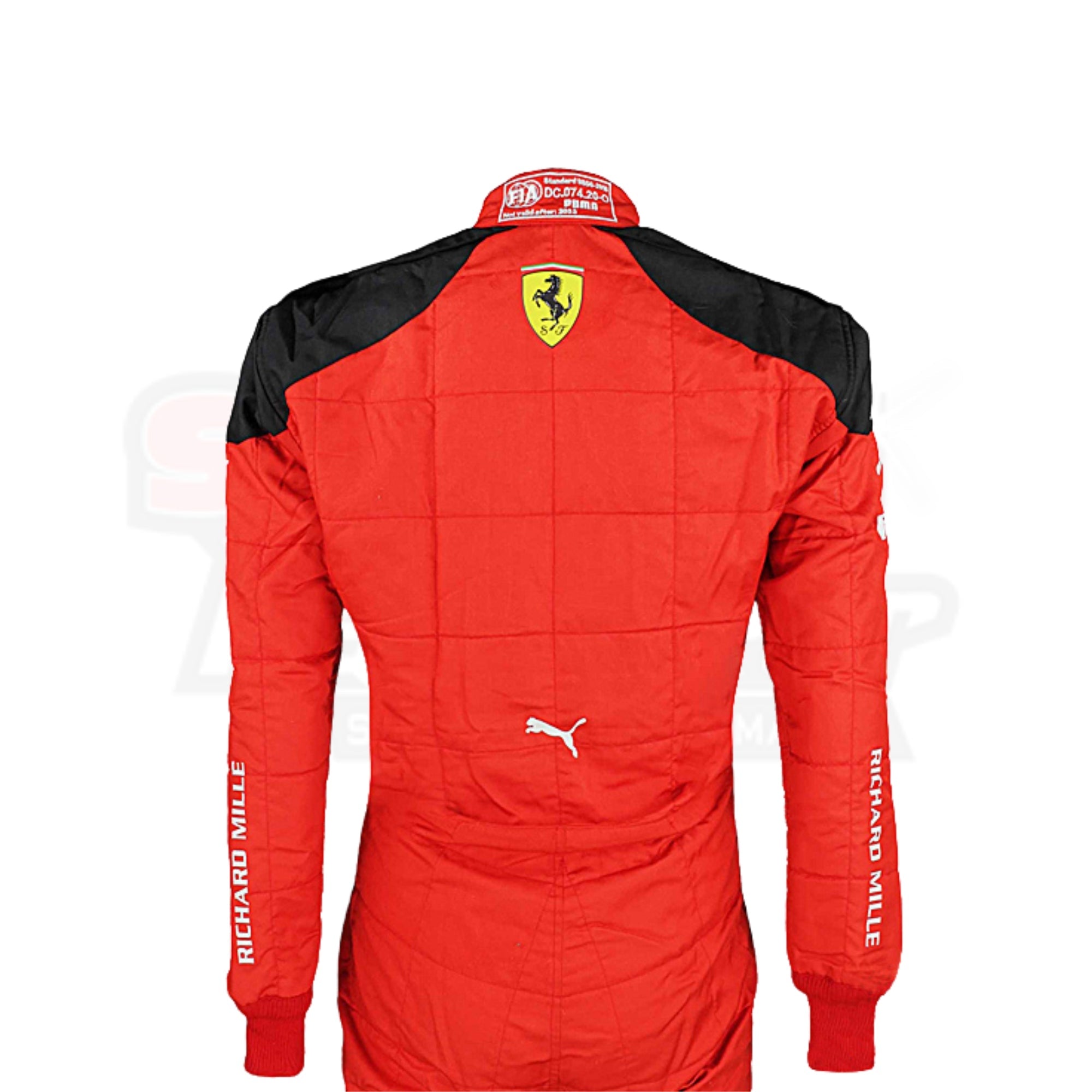 2023 New Carlos Sainz Jr Race Scuderia Ferrari F1 Replica Racing Suit