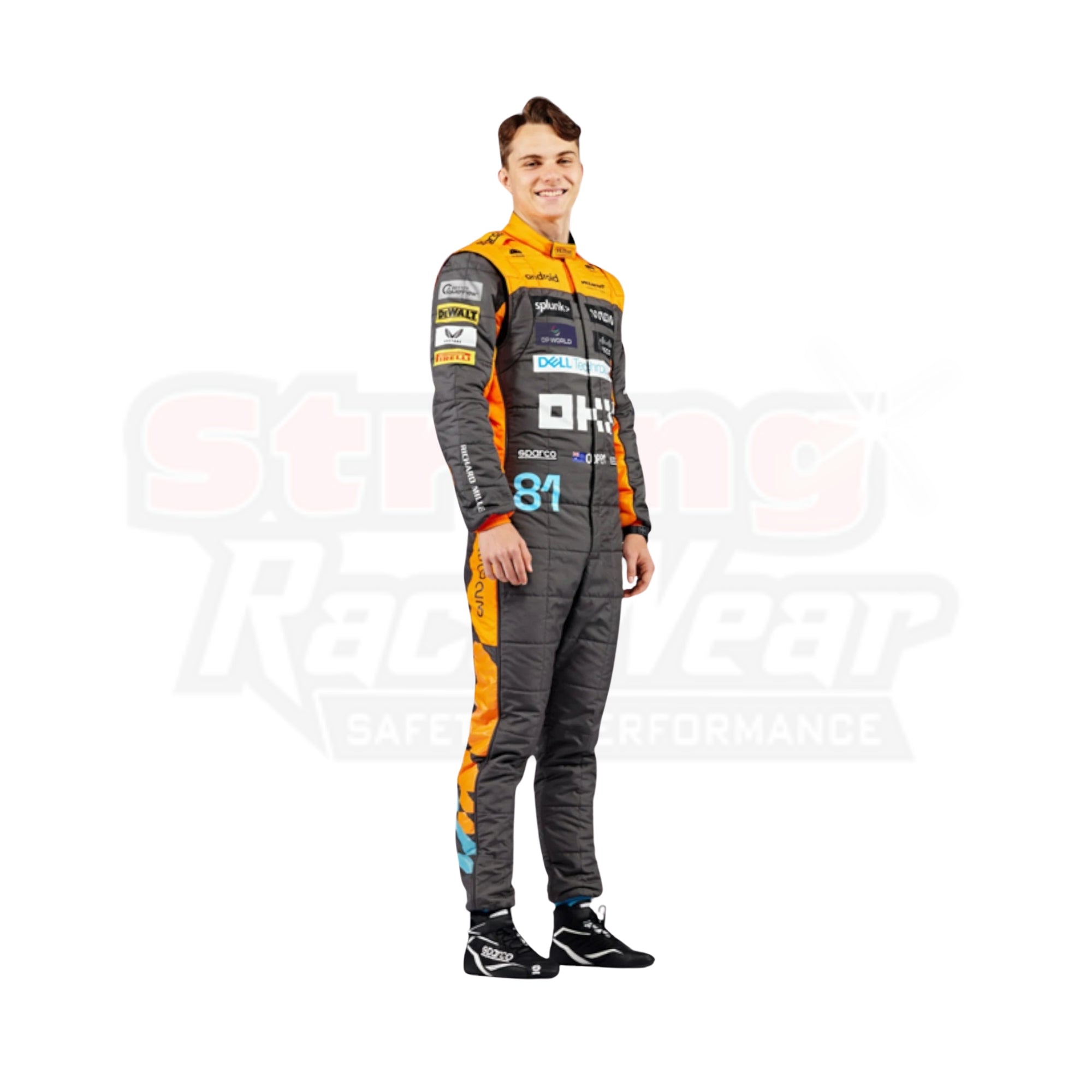 2023 New Oscar Piastri official Replica Race Suit Team McLaren F1