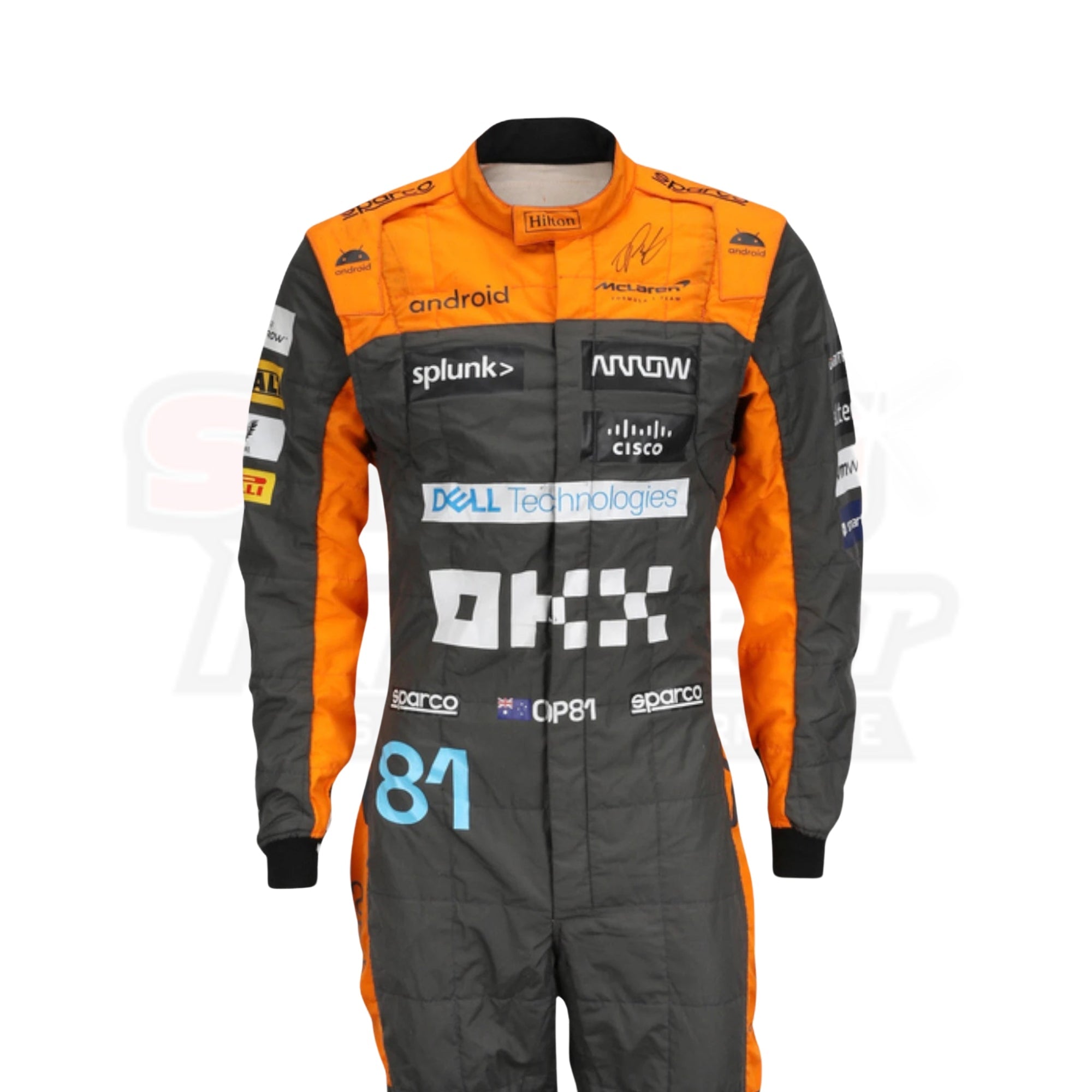 2023 New Oscar Piastri official Replica Race Suit Team McLaren F1