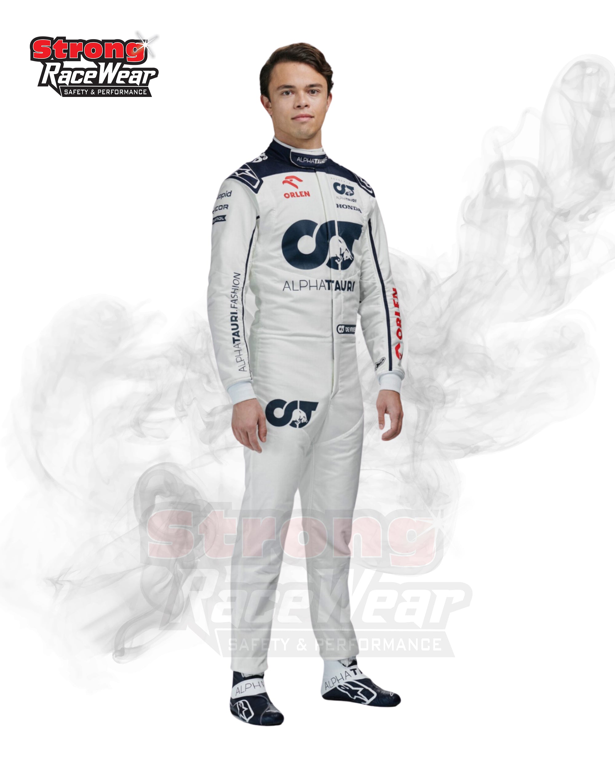 2023 Nyck De Vries Race Suit Alphatauri F1
