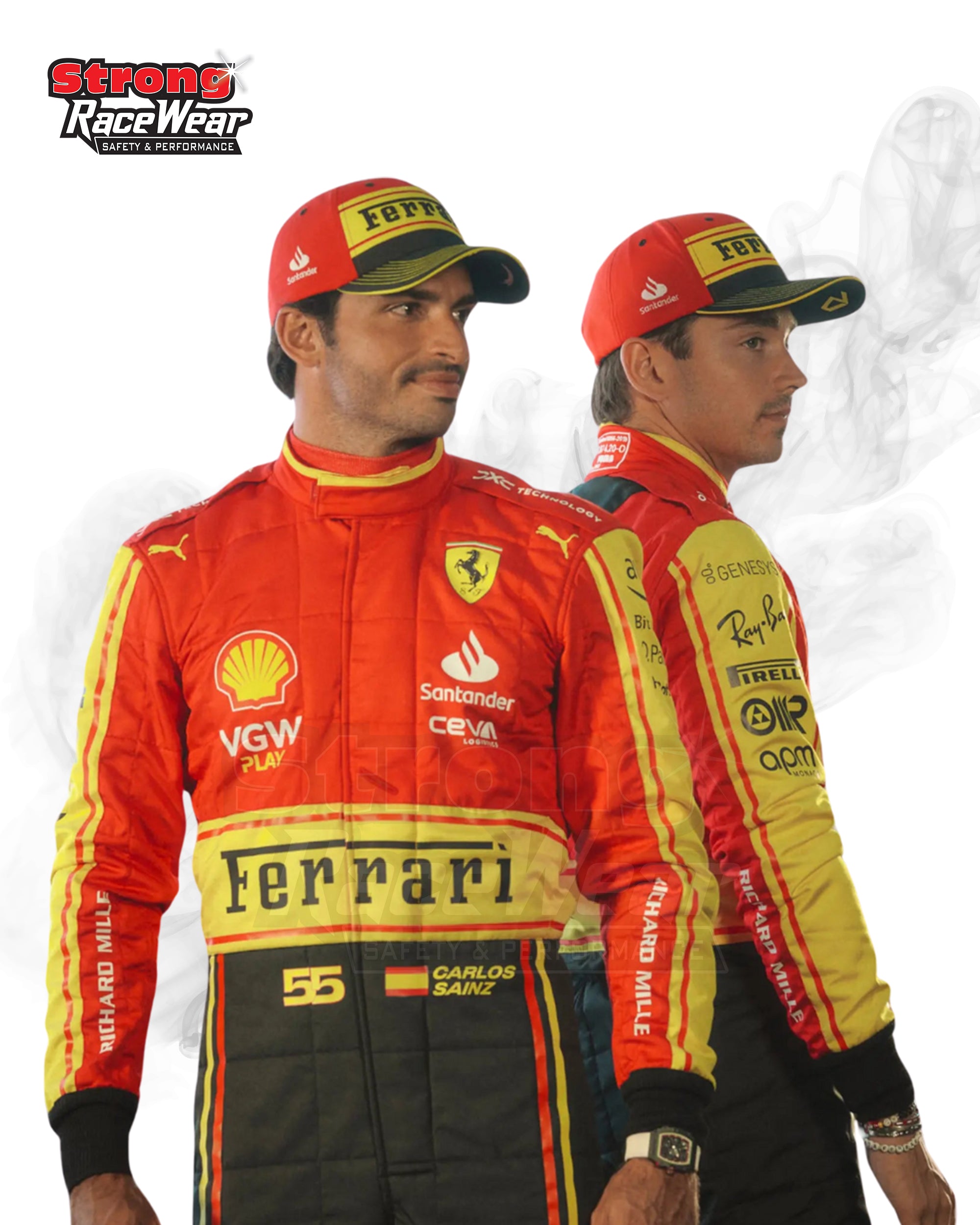 2023 Scuderia Ferrari Race Suit Monza Special Edition