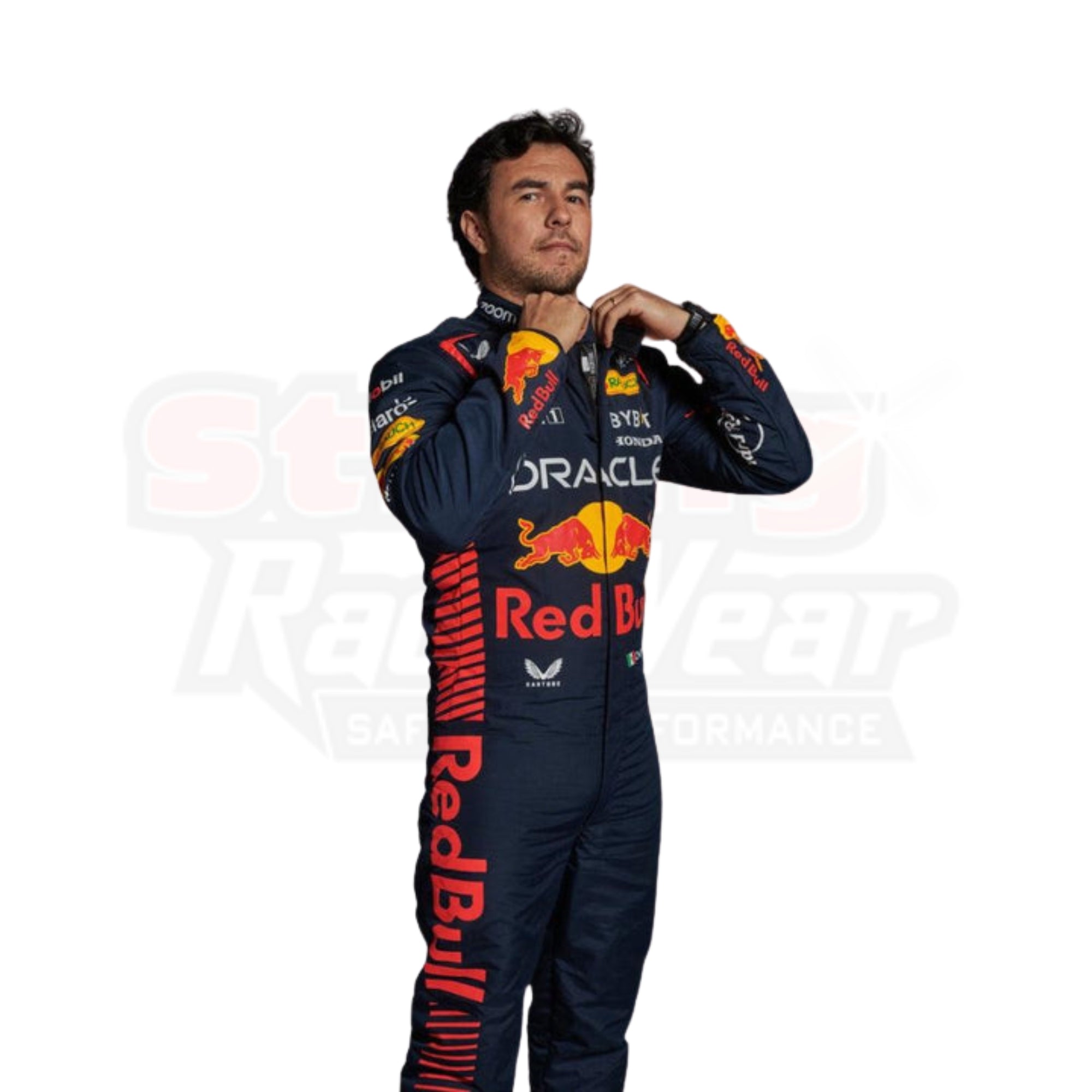 2023 Sergio Perez RedBull Honda Oracle Racing Suit F1 New