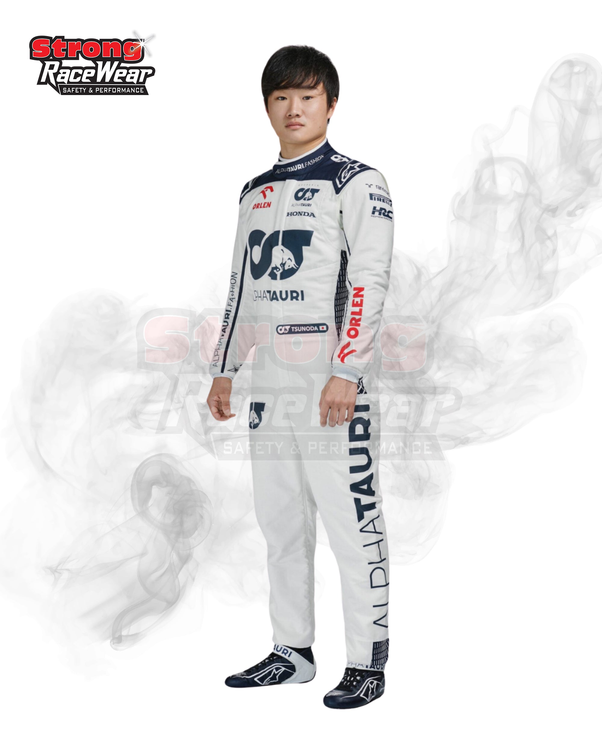2023 Yuki Tsunoda Race Suit Alphatauri F1