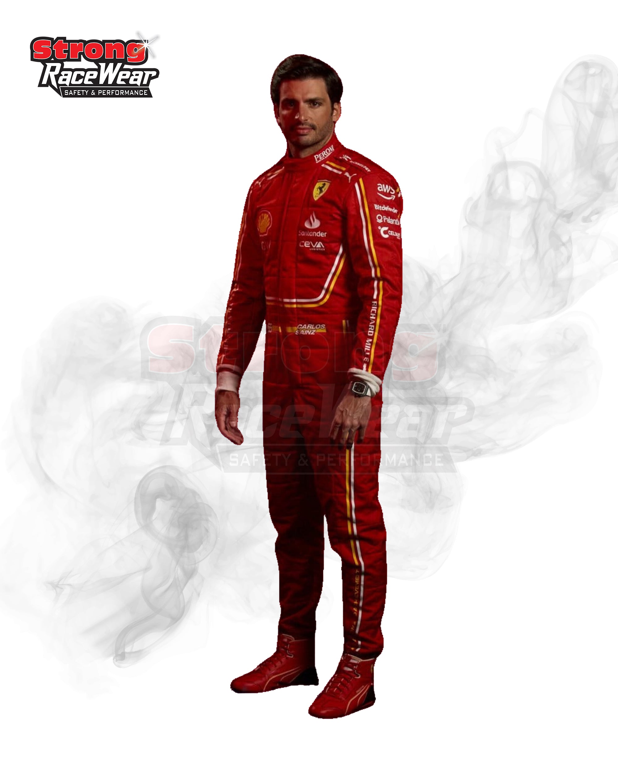 2024 Carlos Sainz Scuderia Ferrari Race suit New