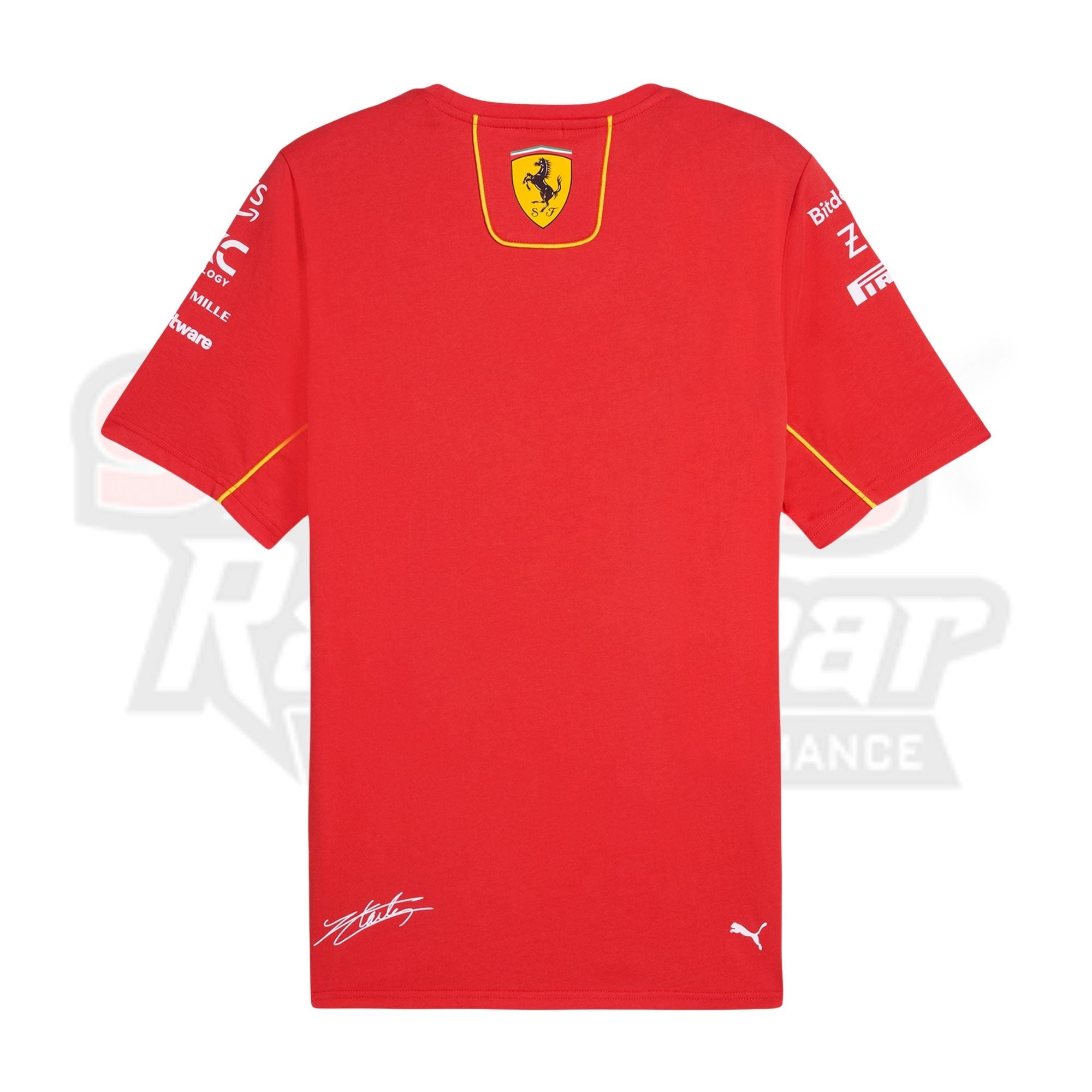 2024 Charles Leclerc Scuderia Ferrari Team Replica T-shirt