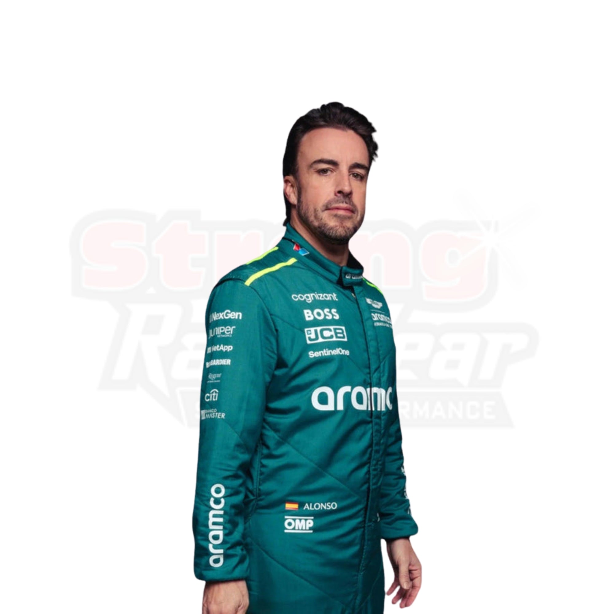 2024 Fernando Alonso Aston Martin F1 Team Race Suit 