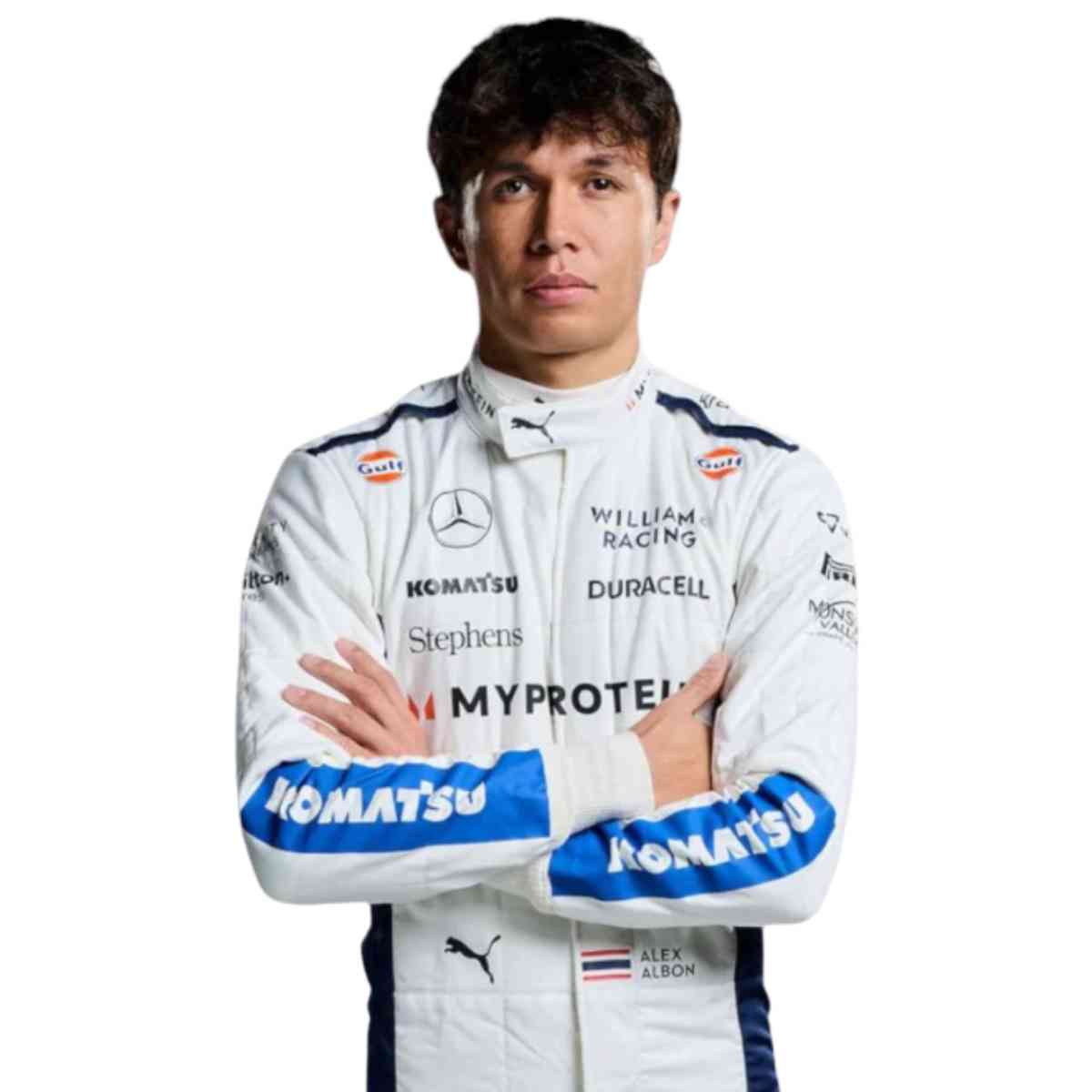2024 New Alexander Albon F1 Team Williams Racing Replica Racing Suit