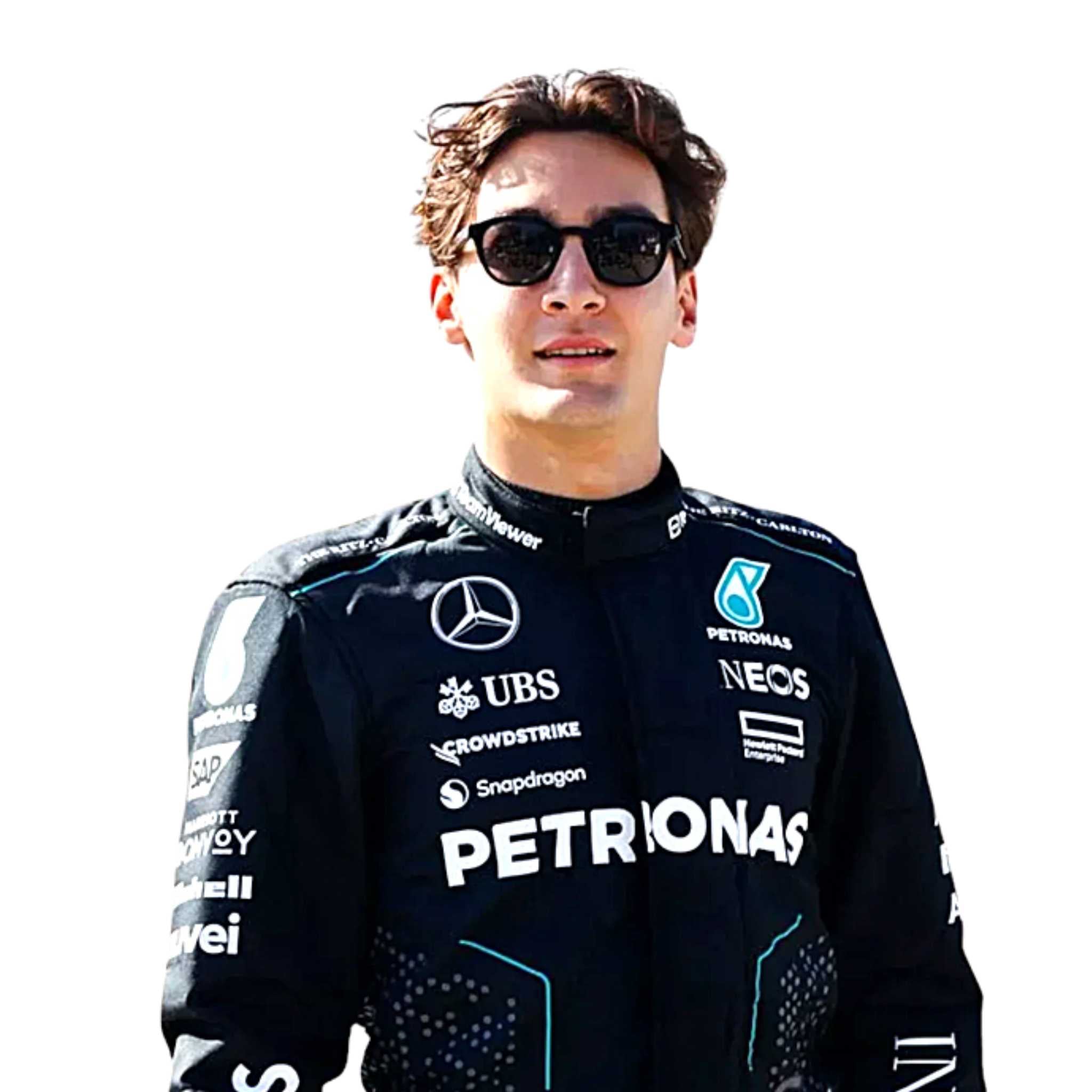 2024 New George Russell Mercedes AMG F1 Racing Suit