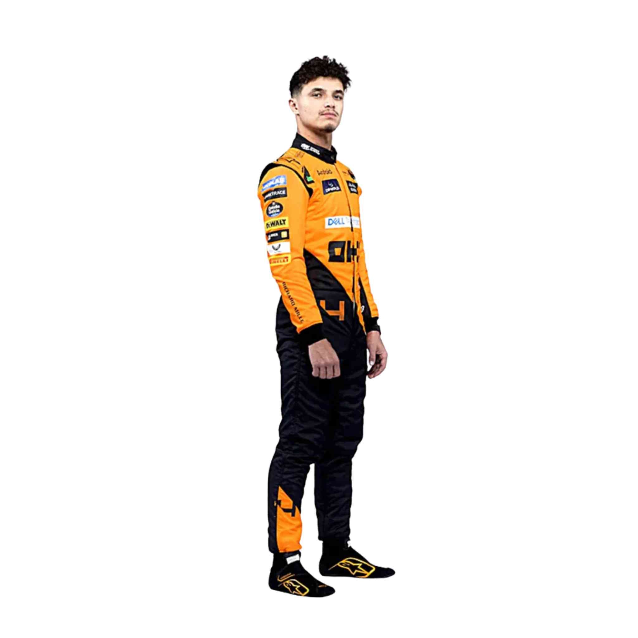 2024 New Lando Norris McLaren F1 Team Racing Suit