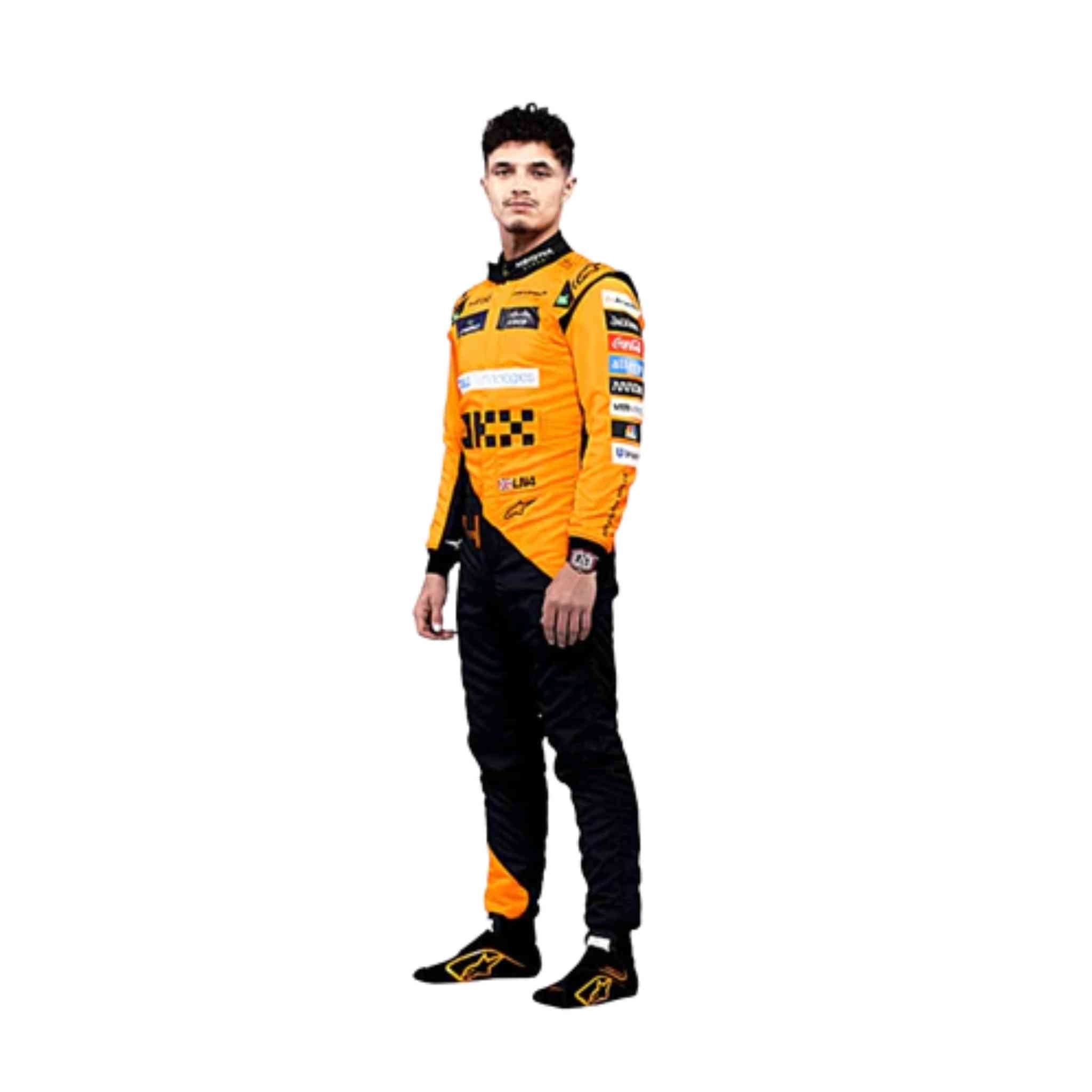 2024 New Lando Norris McLaren F1 Team Racing Suit