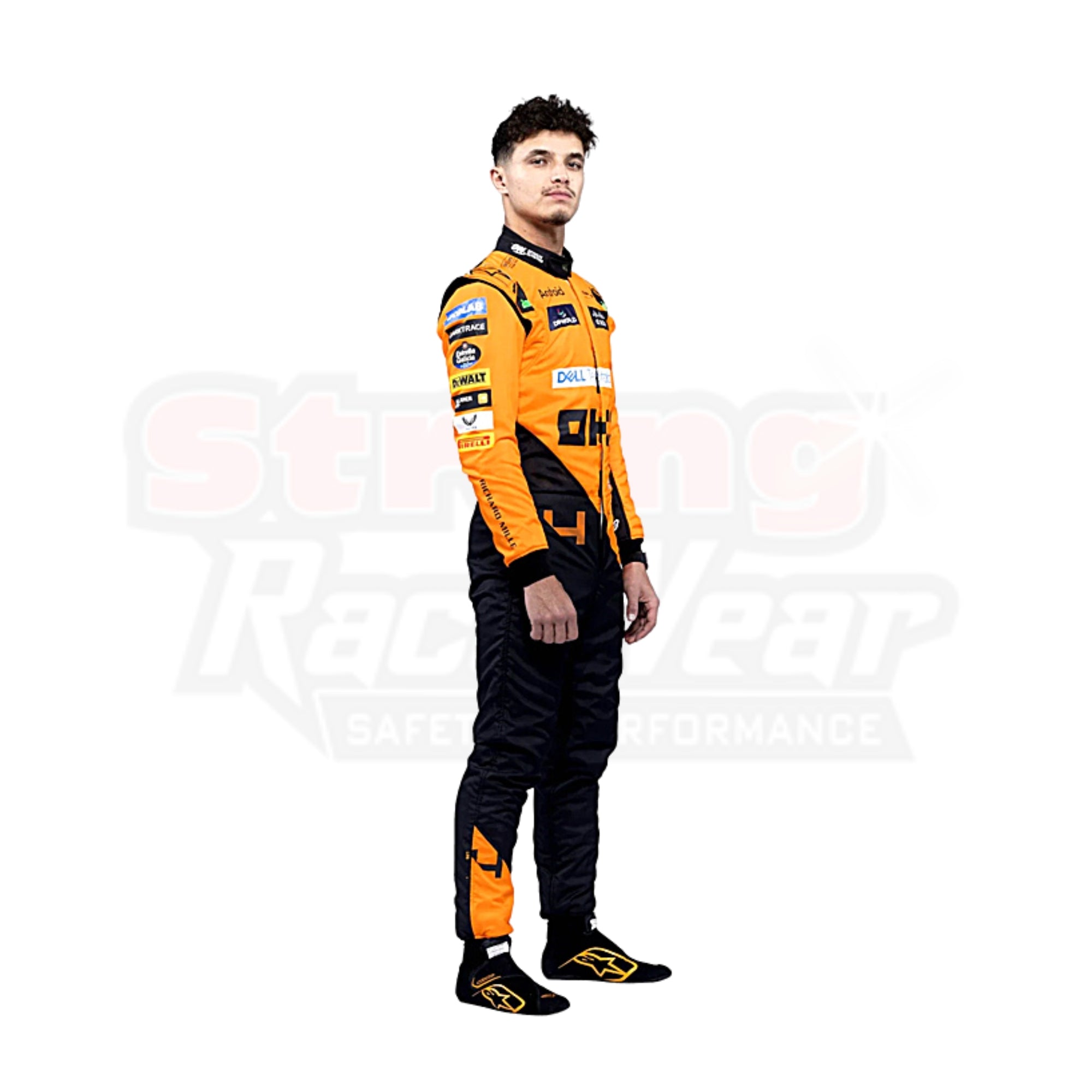 2024 New Lando Norris McLaren F1 Team Replica Racing Suit