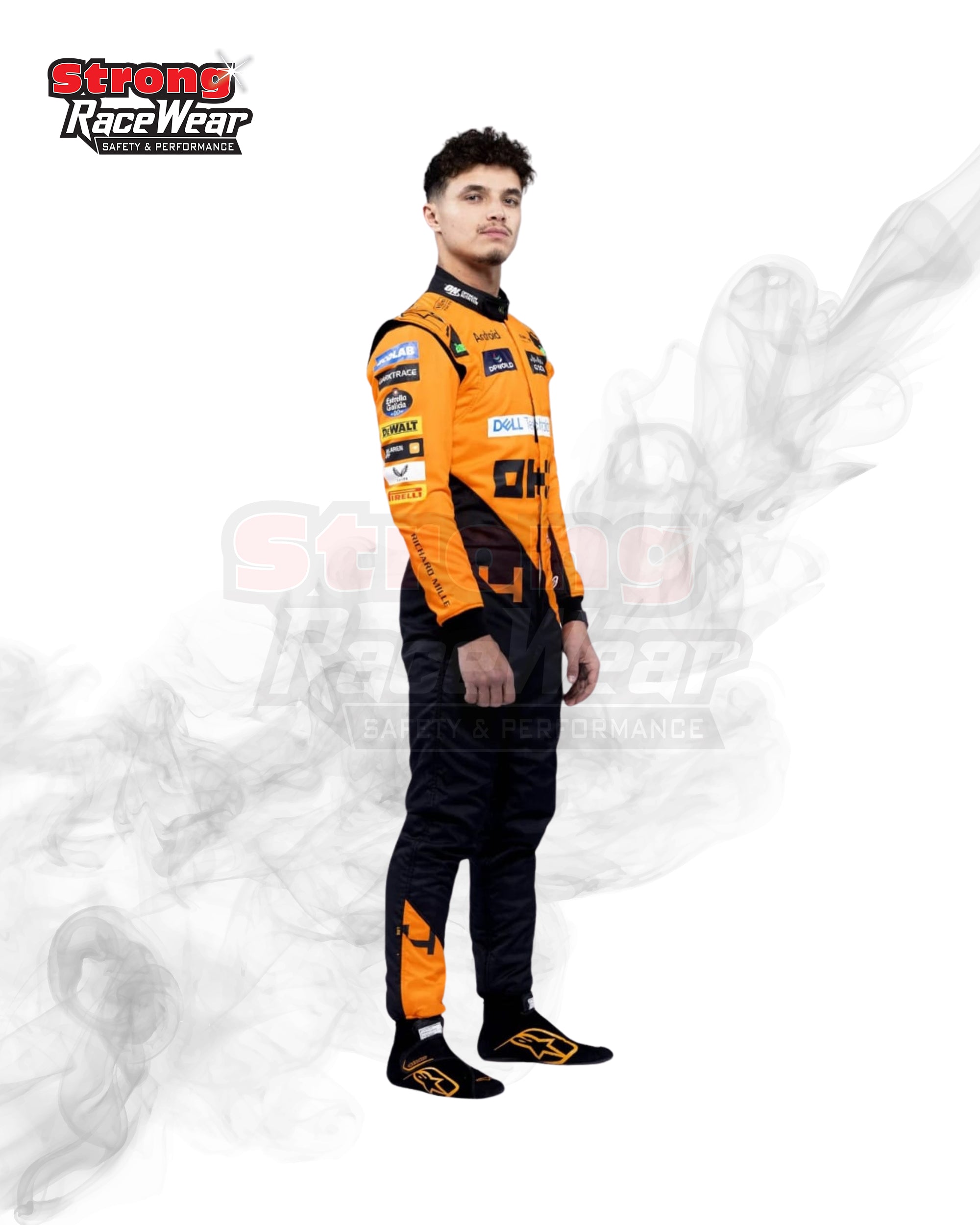 2024 New McLaren Lando Norris F1 Team Race Suit REPLICA