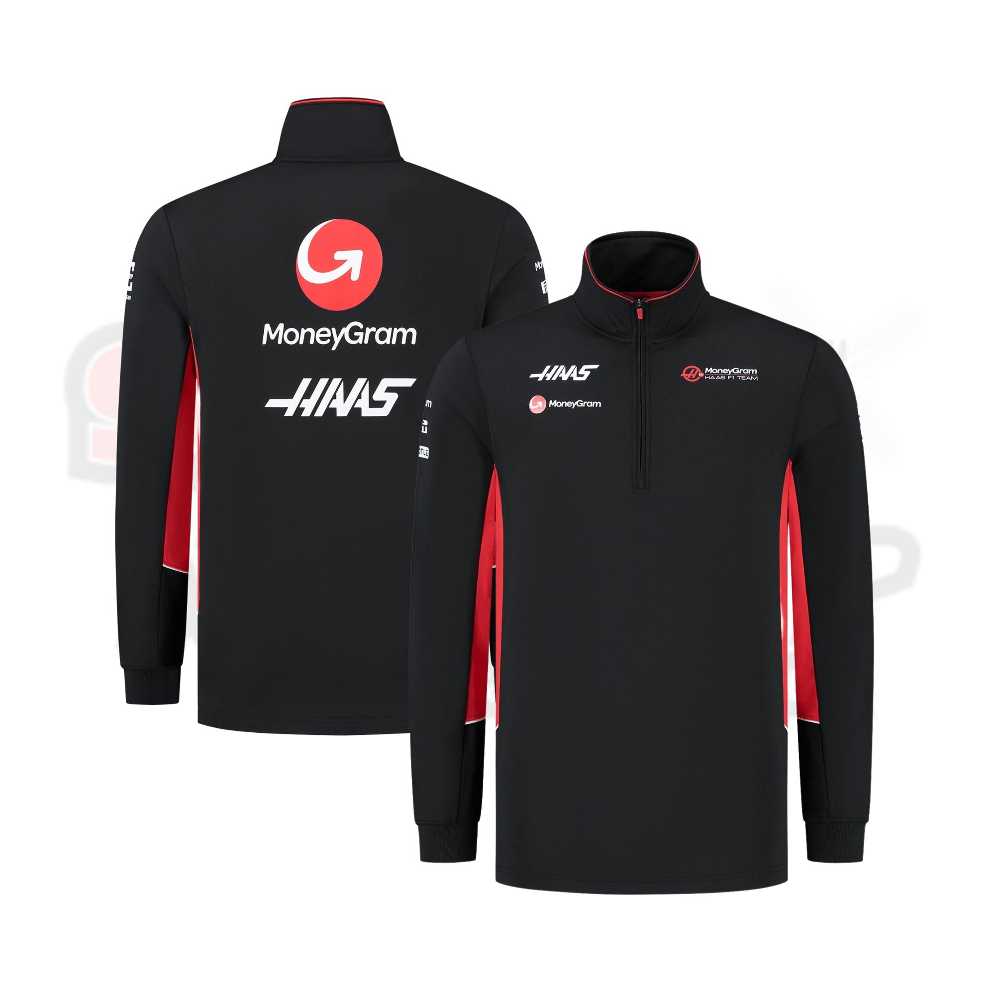 2024 Team 1_4 Zip Sweater - Haas F1 Team