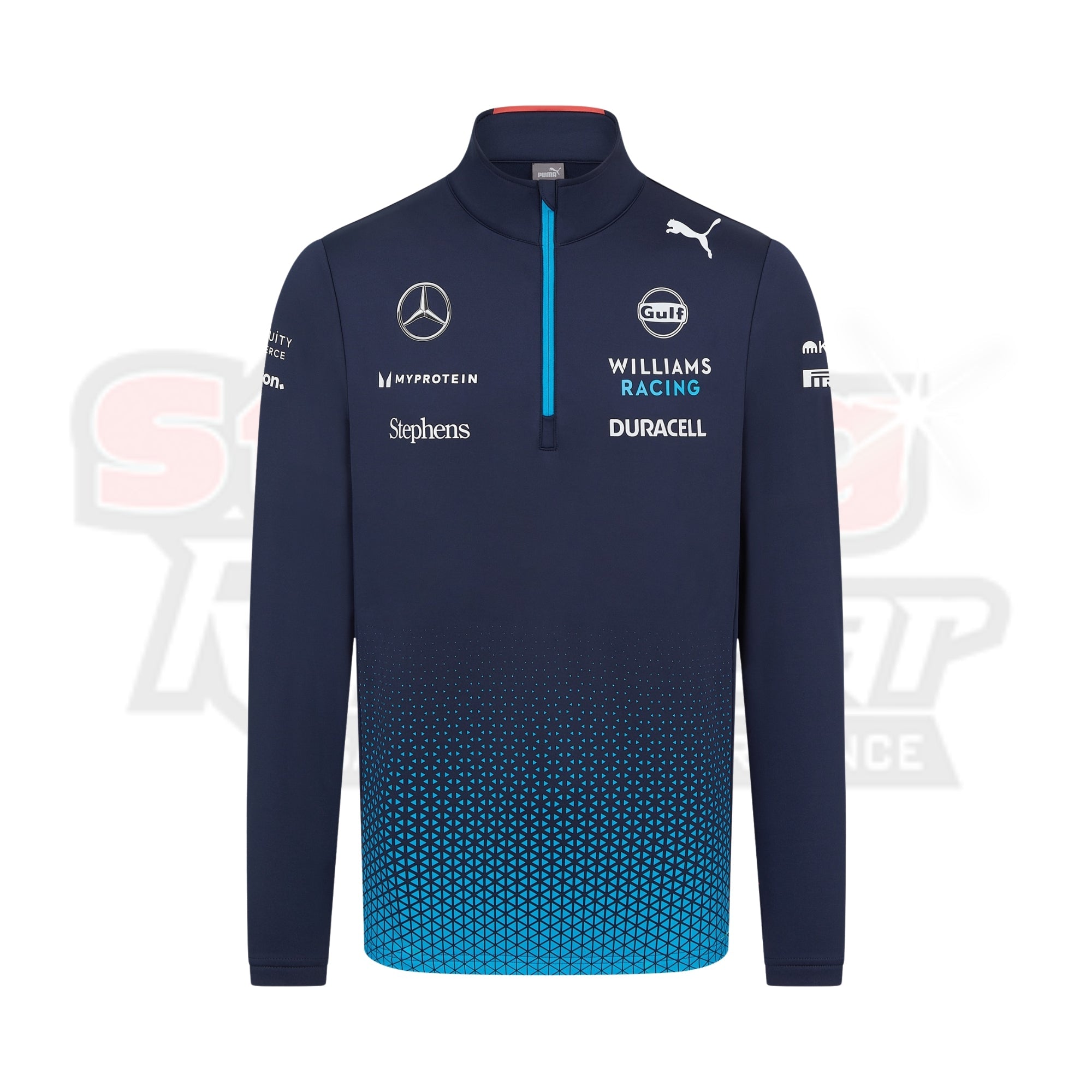 2024 Williams Racing F1 Team 14 Zip Midlayer