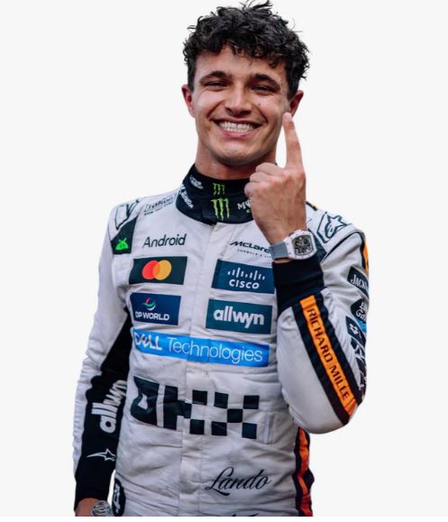 2025 Lando Norris Mclaren Monaco GP F1 Race Suit