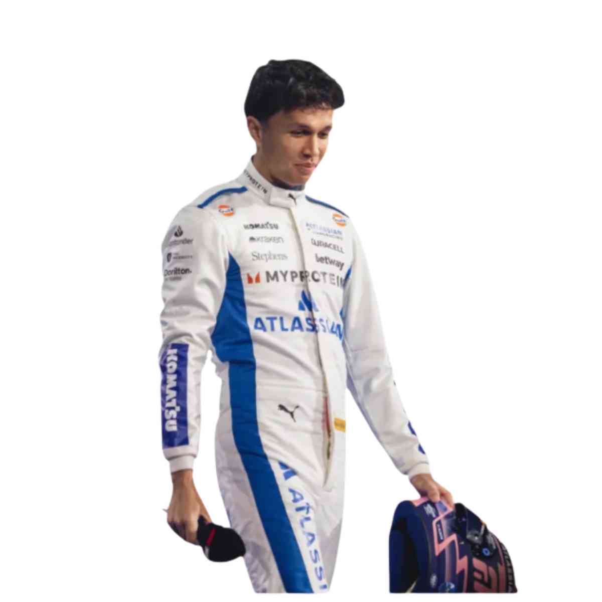 2025 Alex Albon Williams Racing F1 Race Suit
