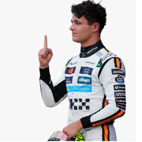2025 Lando Norris Mclaren Monaco GP F1 Race Suit