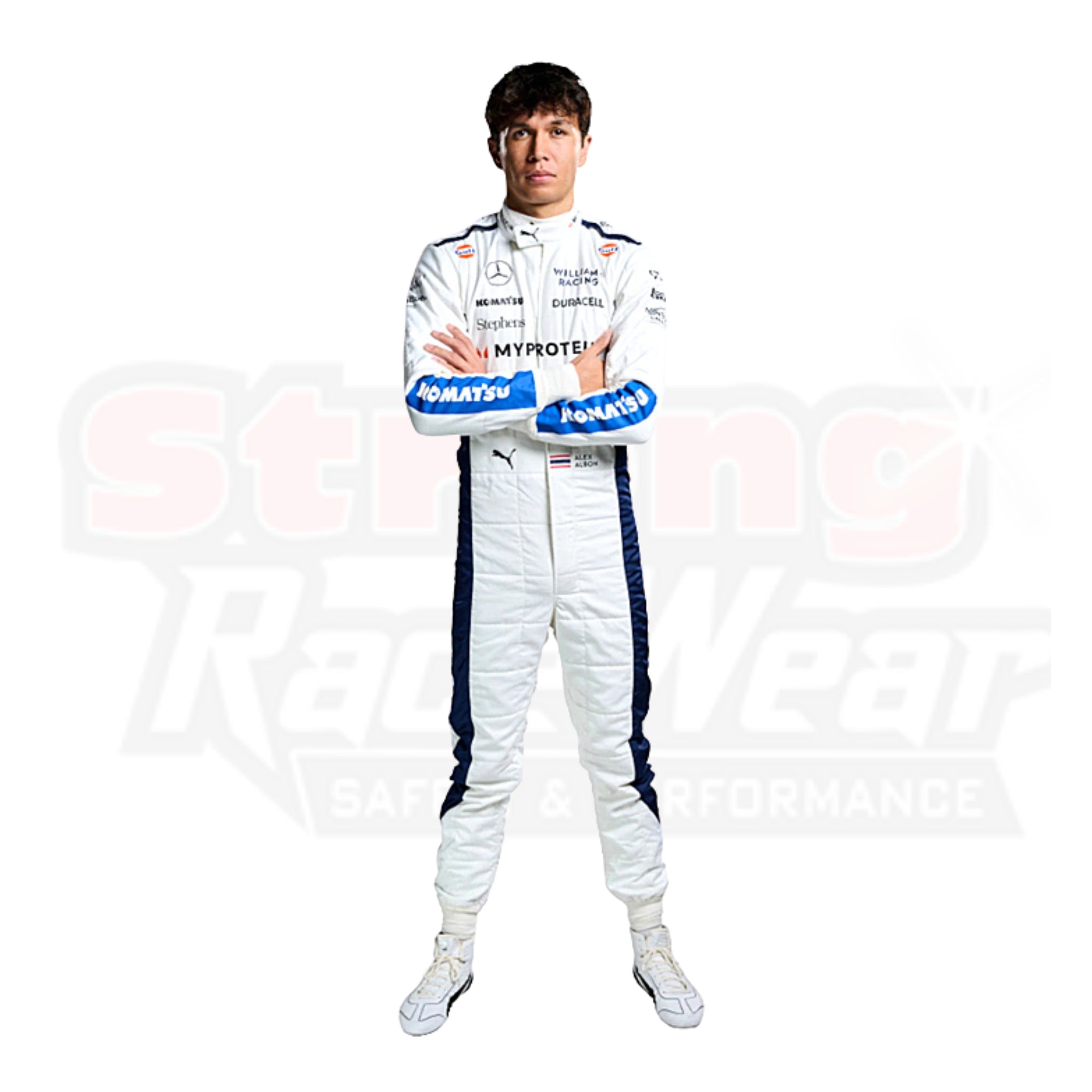 2024 New Alexander Albon F1 Team Williams Racing Replica Racing Suit