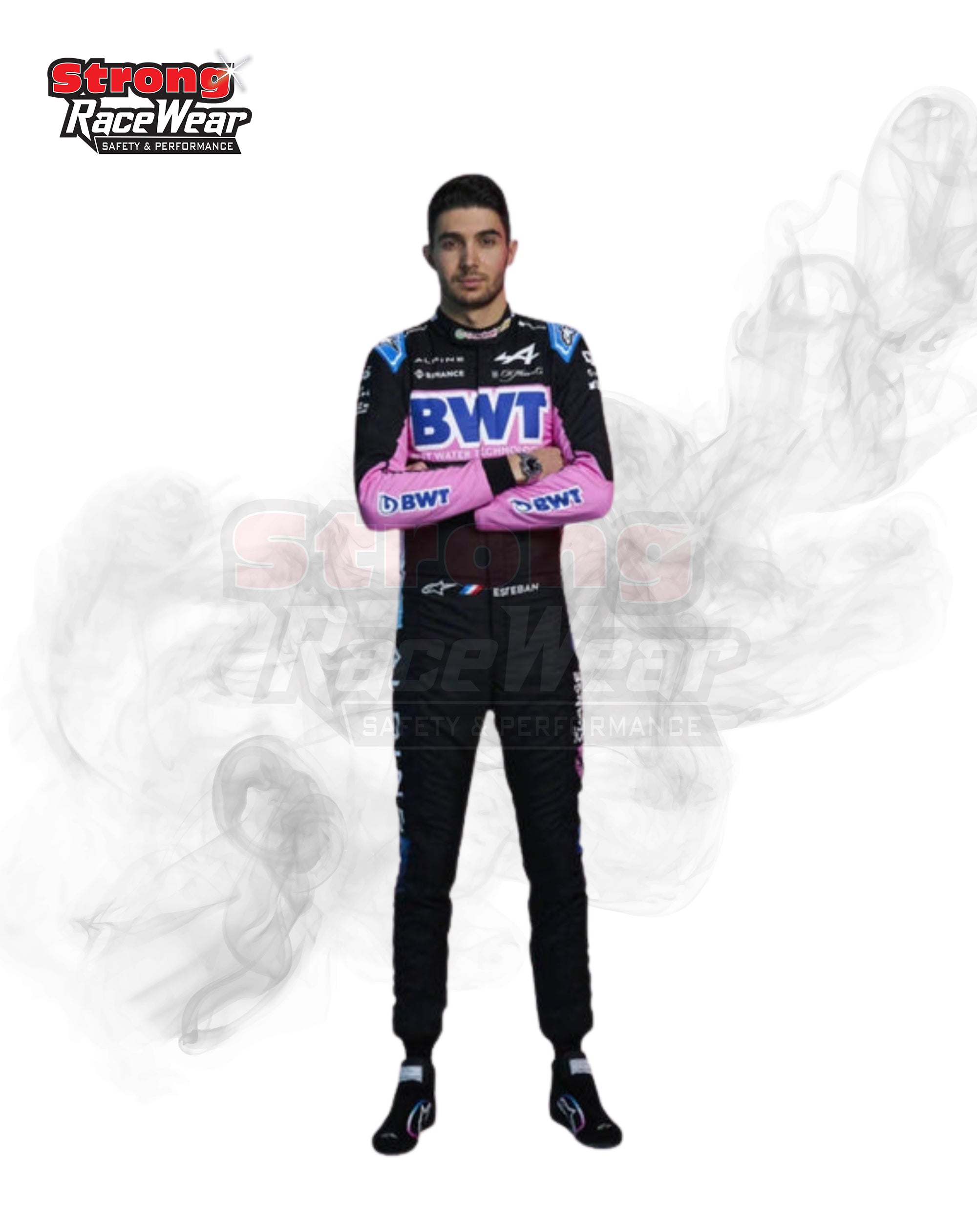 2024 Esteban Ocon Team Alpine F1 Race Suit BWT