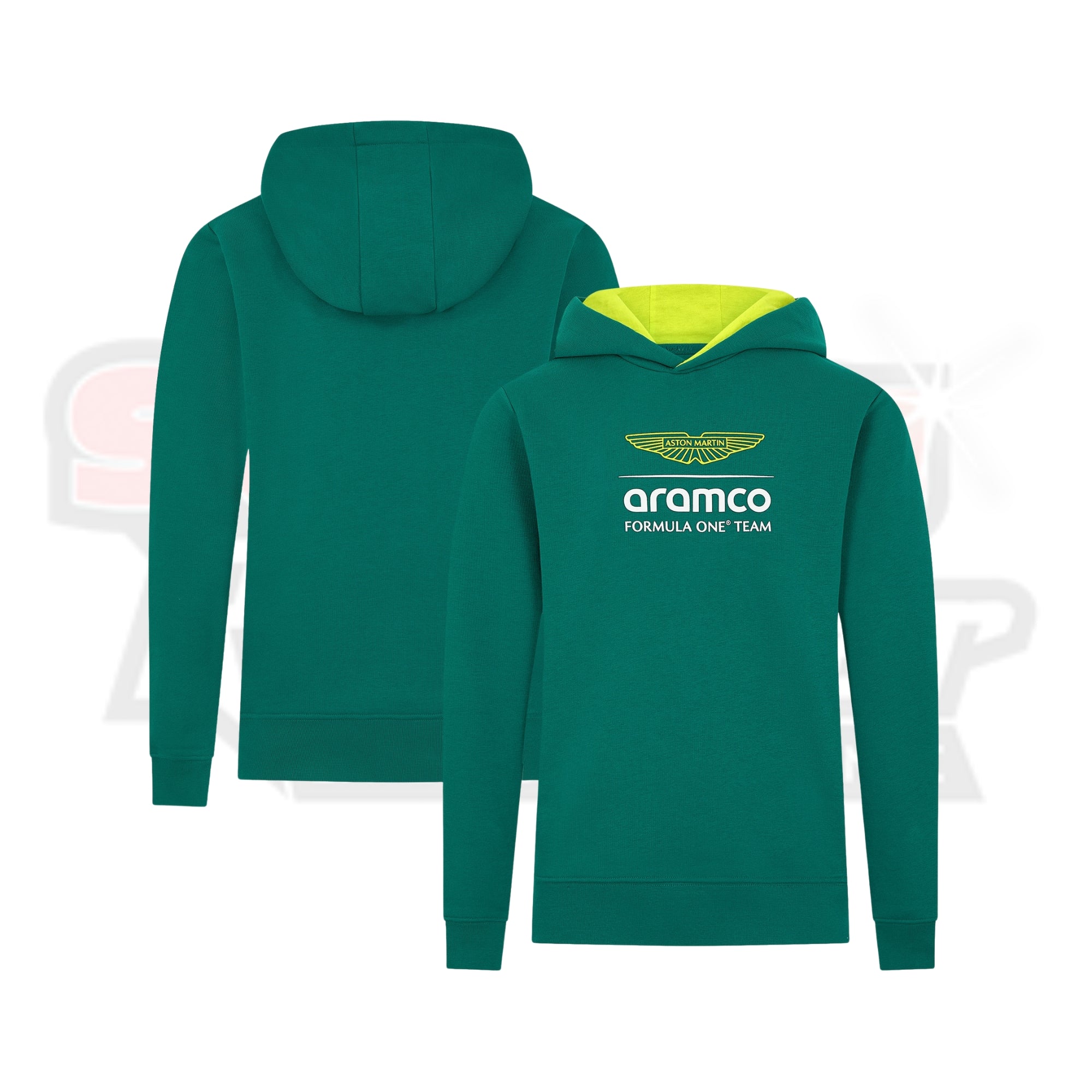 Aston Martin Aramco F1 Logo Hoodie - Kids