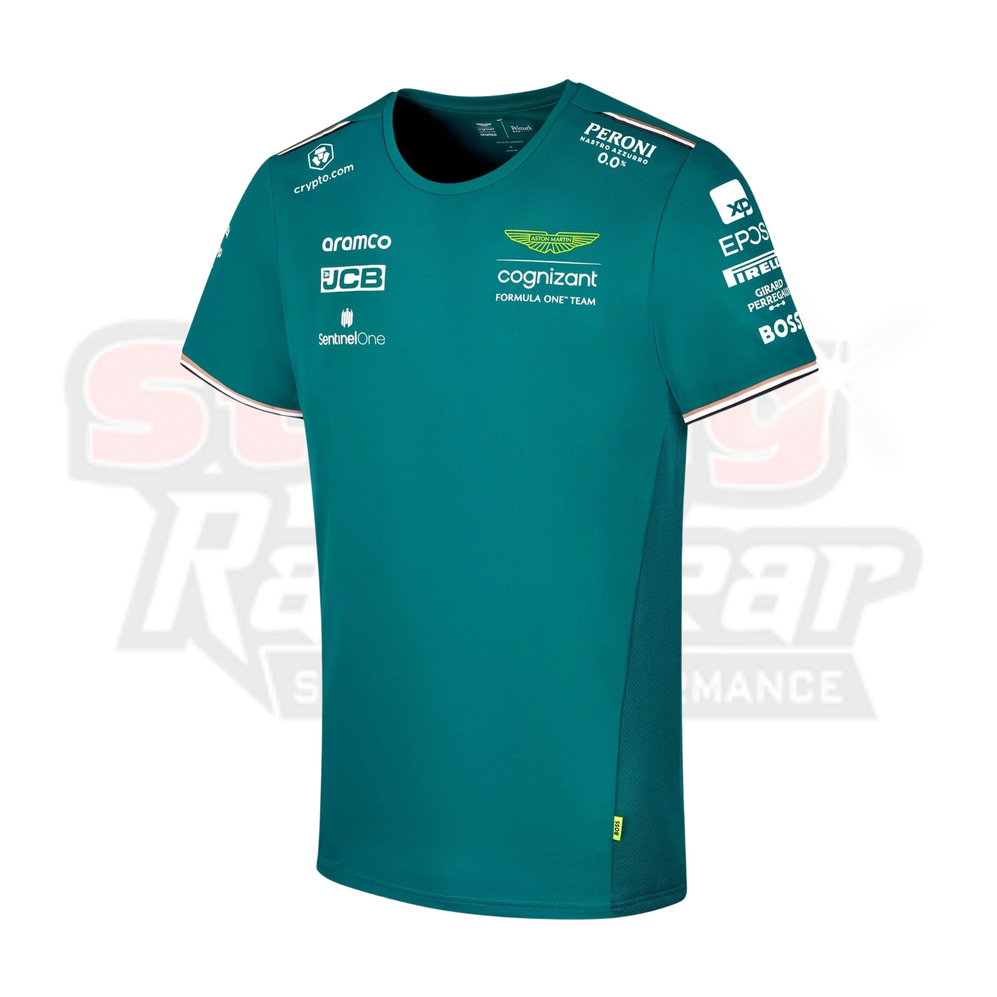 Aston Martin Cognizant F1 2023 Mens Team T-Shirt Green