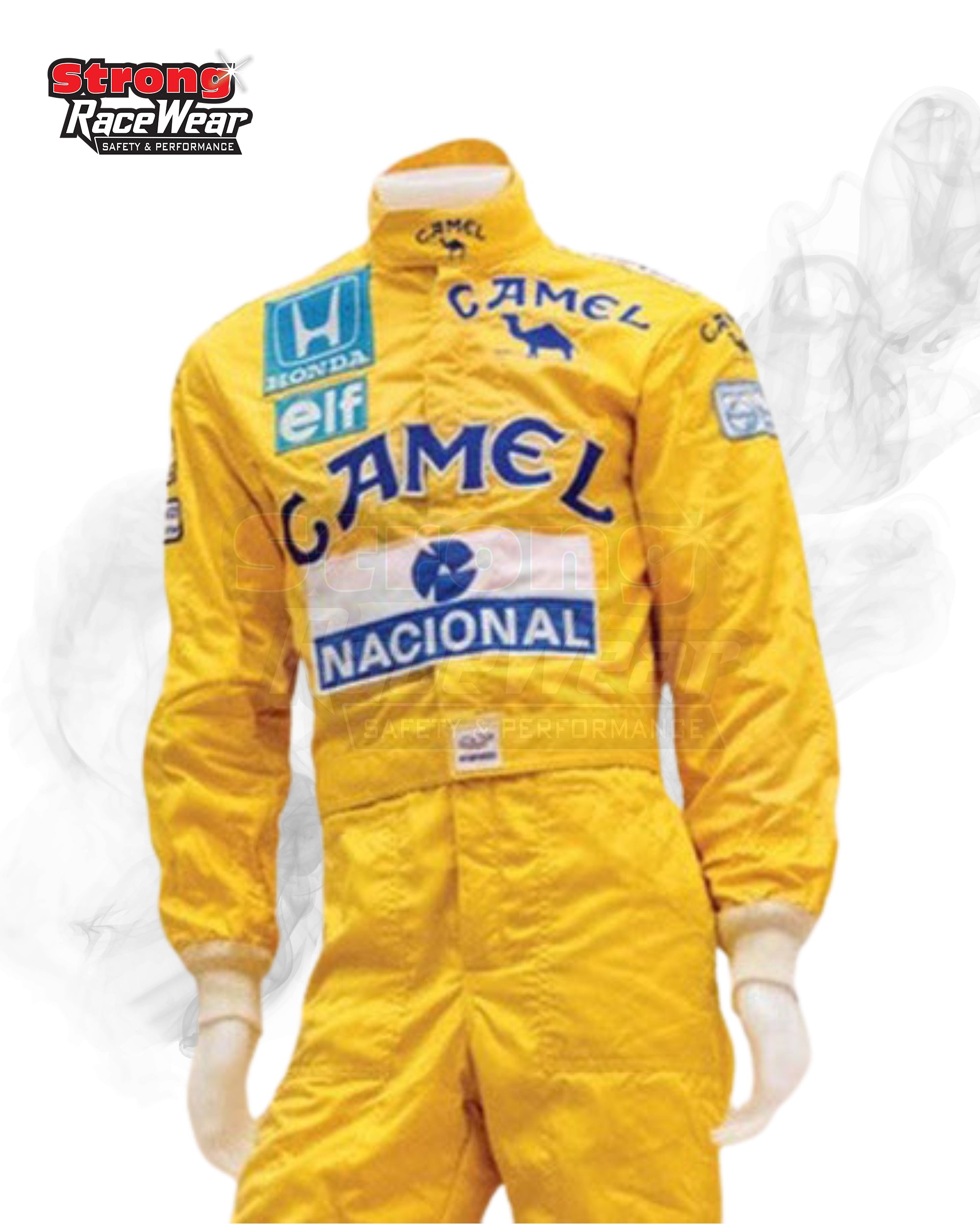 Ayrton Senna Camel F1 Racing Suit