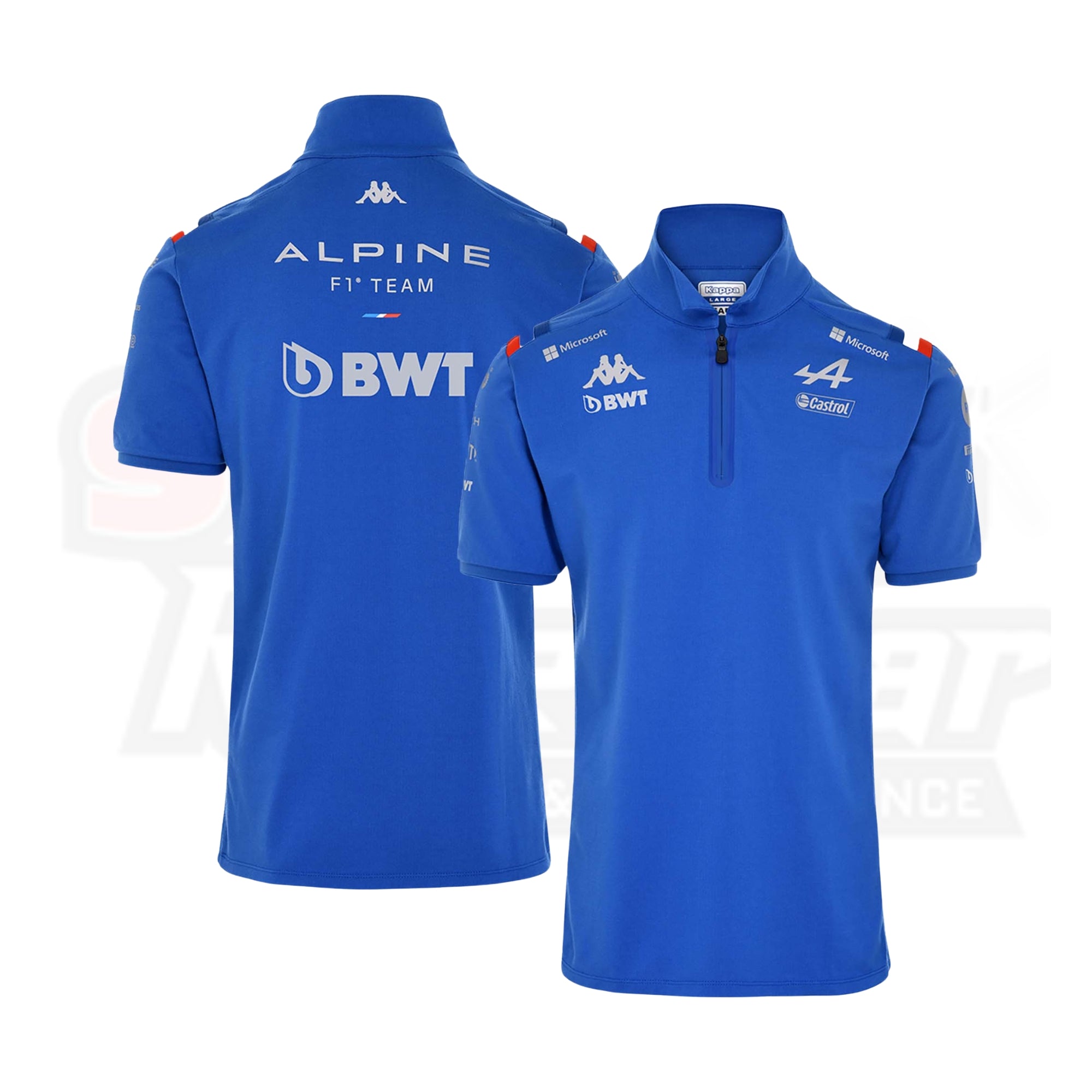 BWT Alpine F1 Team 2022 Polo Shirt - Blue