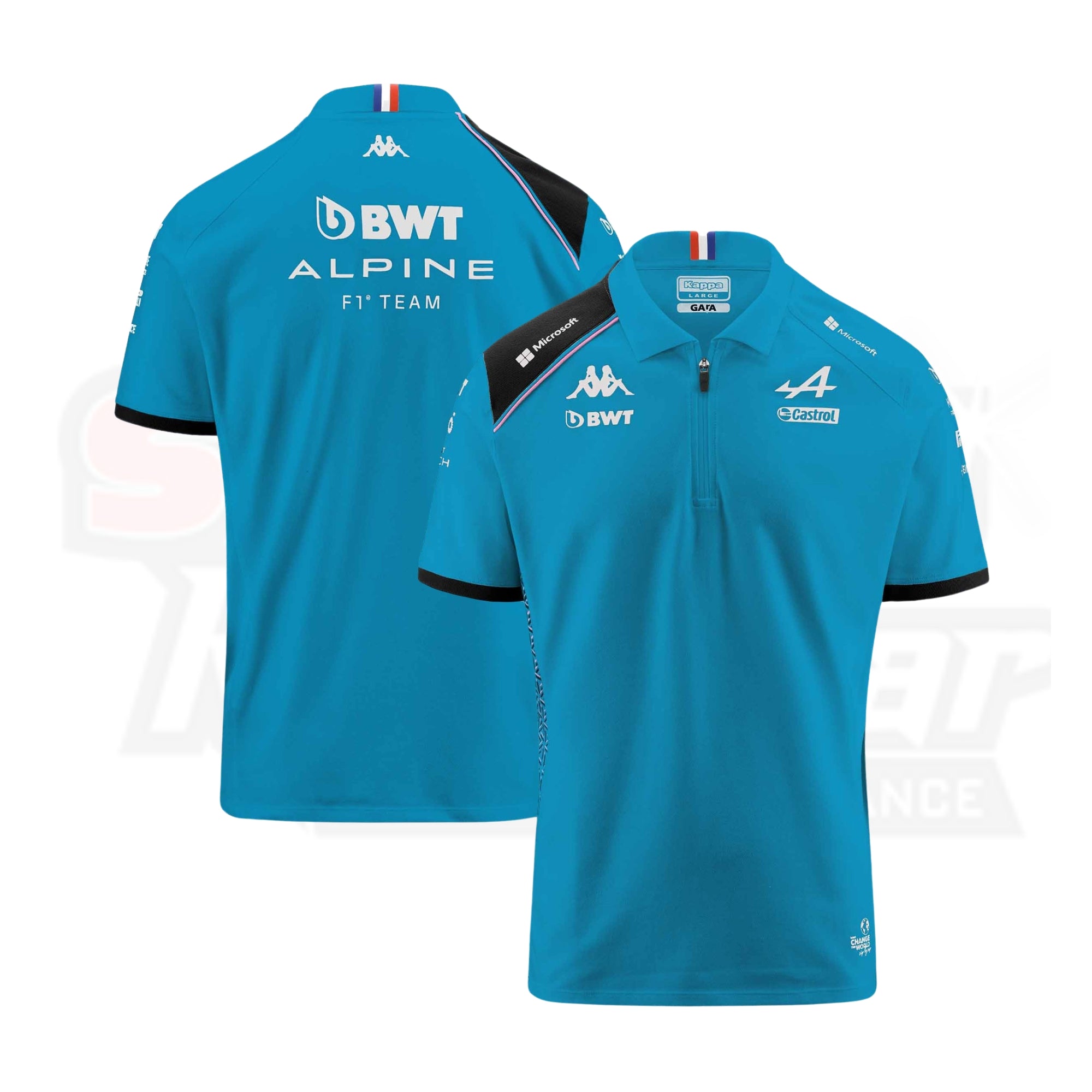 BWT Alpine F1 Team 2023 Polo Shirt - Blue