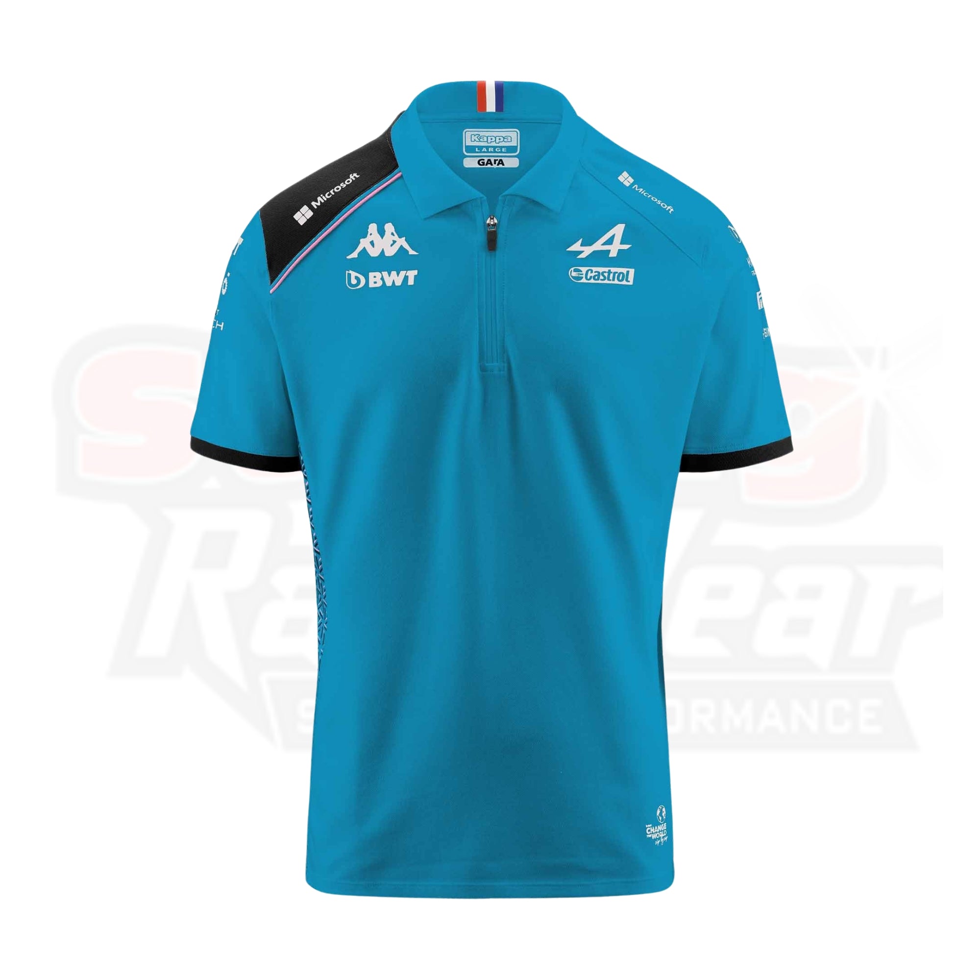 BWT Alpine F1 Team 2023 Polo Shirt - Blue