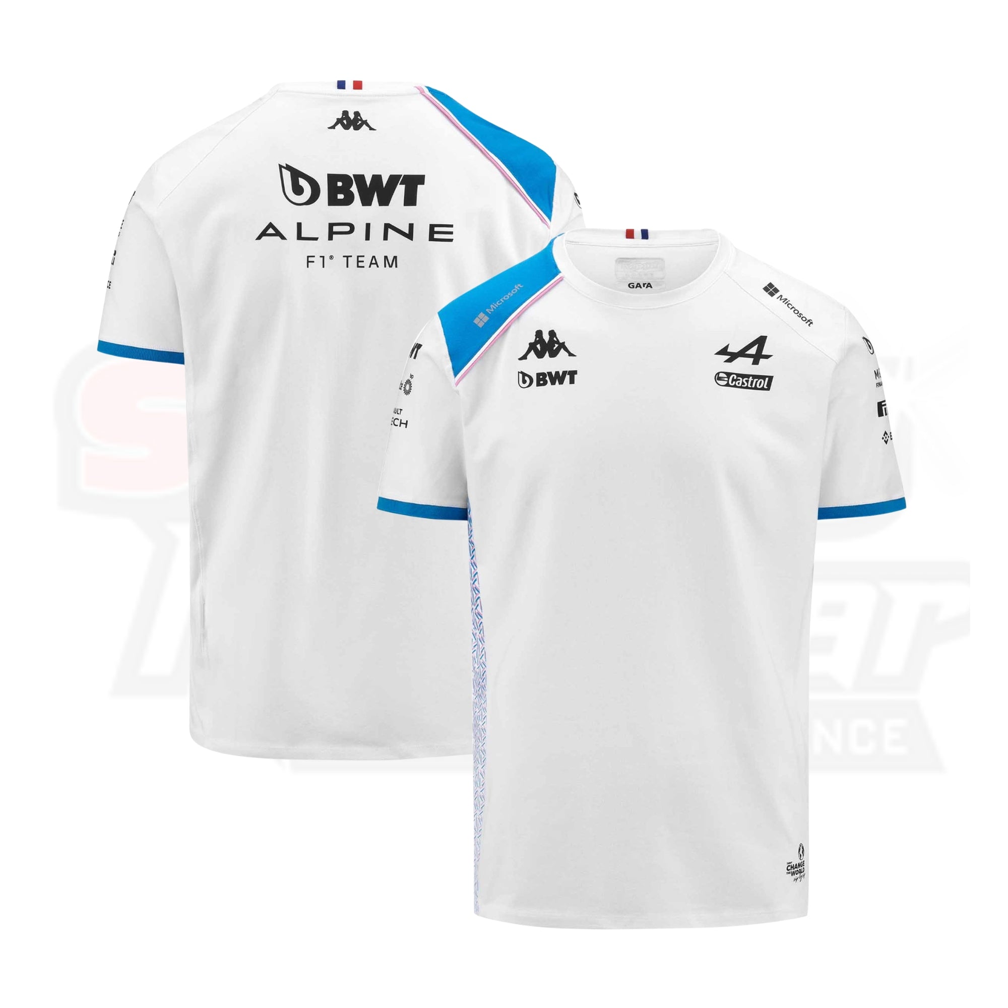 BWT Alpine F1 Team 2023 Polo Shirt - White