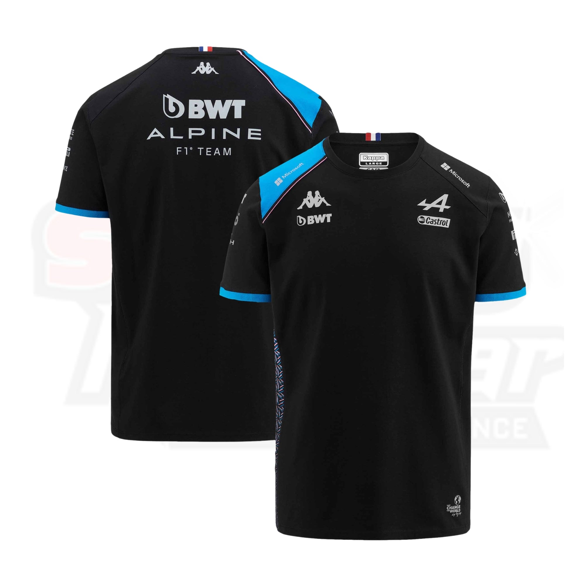 BWT Alpine F1 Team 2023 T-Shirt - Black - Kids