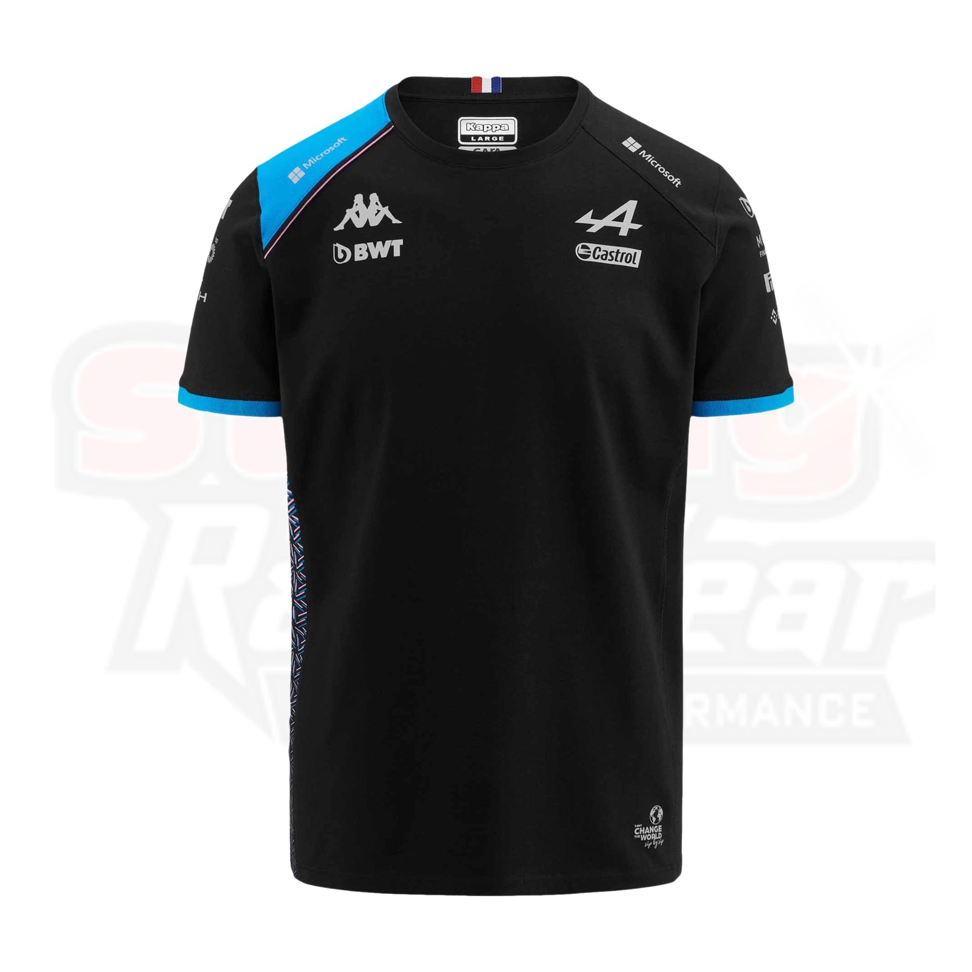 BWT Alpine F1 Team 2023 T-Shirt - Black - Kids