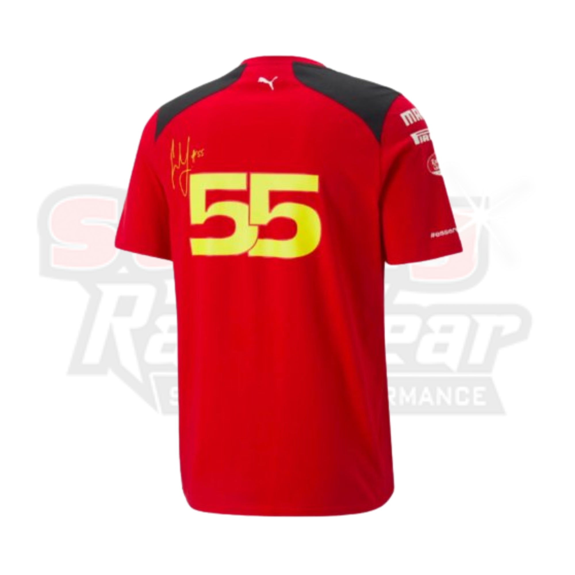 Carlos Sainz 2023 Scuderia Ferrari F1 Team T-Shirt