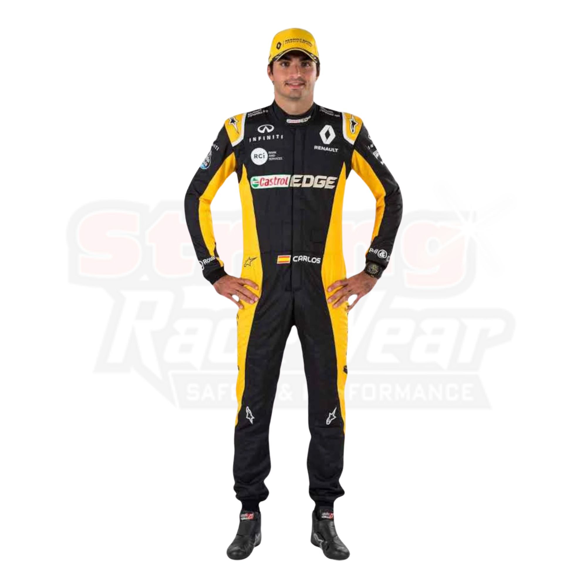 Carlos Sainz Renault 2017 F1 Race Suit USA GP