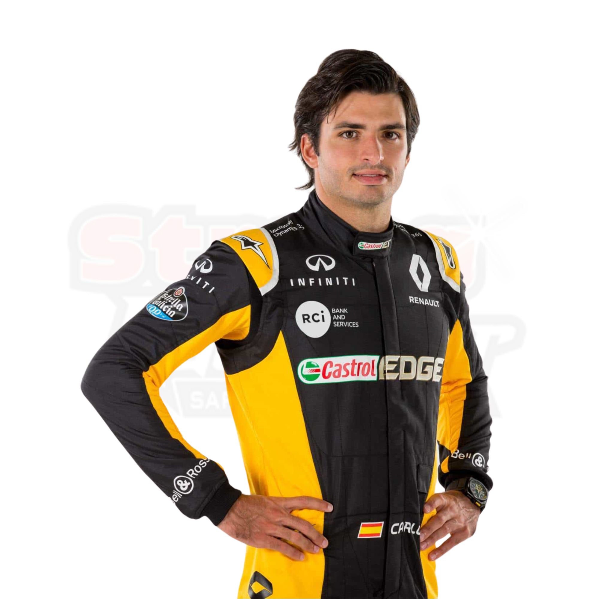 Carlos Sainz Renault 2017 F1 Race Suit USA GP