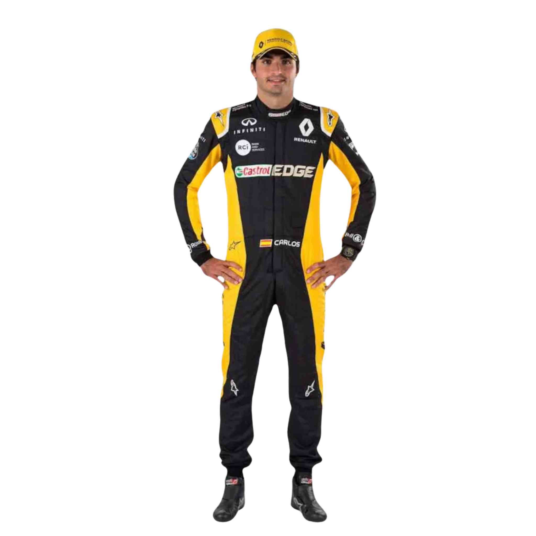 Carlos Sainz Renault 2017 F1 Race Suit USA GP
