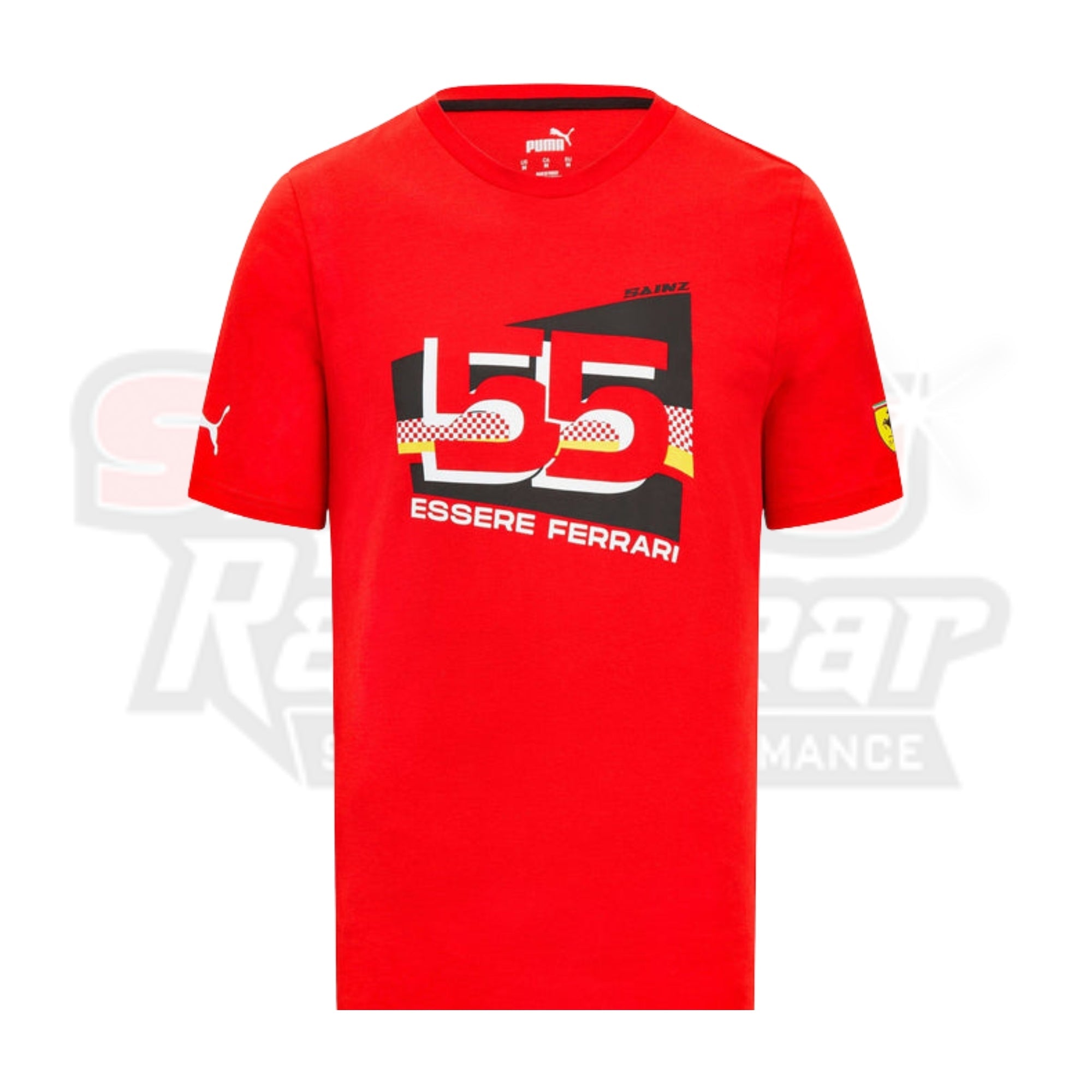 Carlos Sainz Scuderia Ferrari Puma Driver T-Shirt - Red