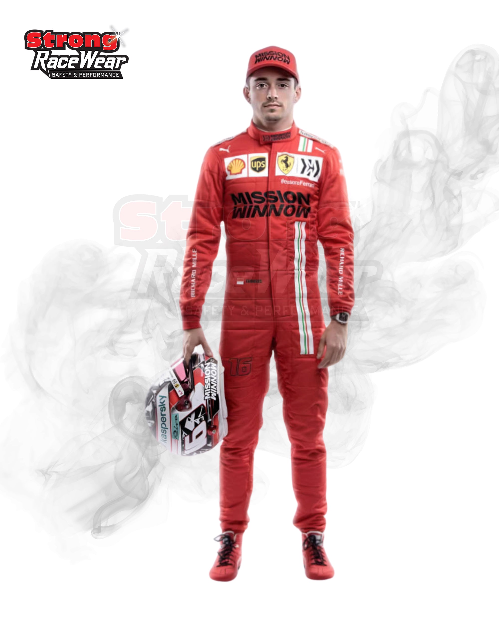 Charles Leclerc 2021 Ferrari Race Suit